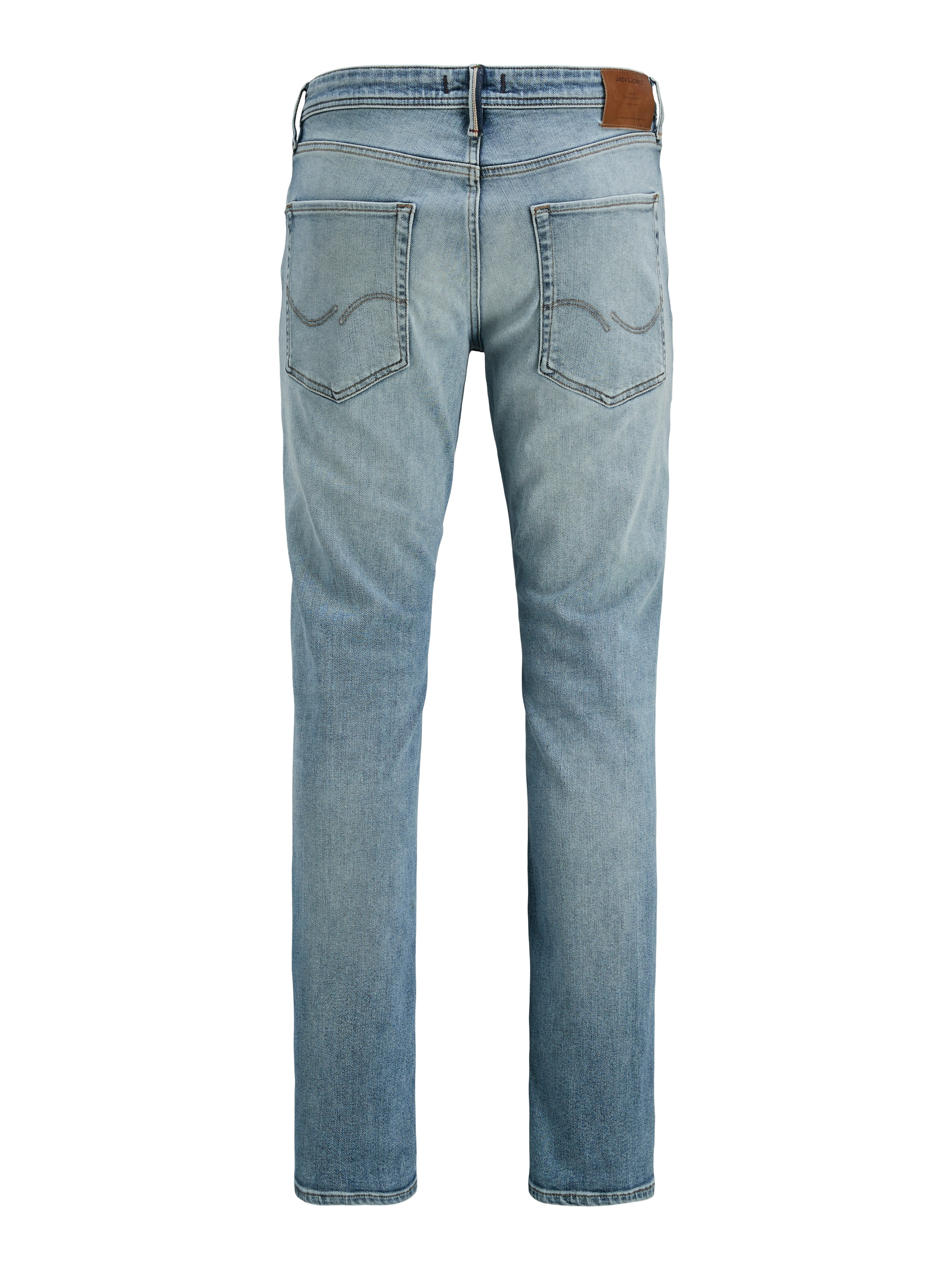 Jack & Jones Regular-fit-Jeans »JJICLARK mit Used-Look und Stretch für den Alltag« mit Abriebeffekten