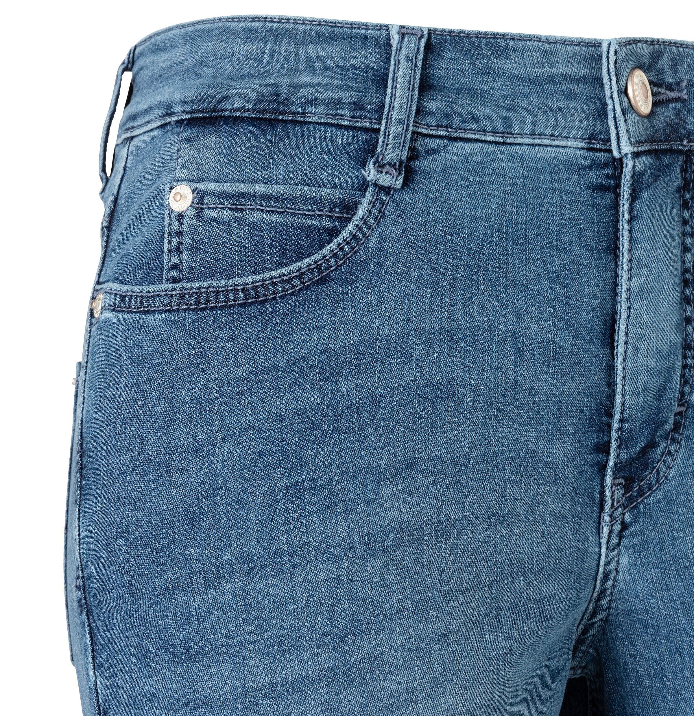 MAC Caprijeans »Dream-Sum« Bequemer Sitz mit krempelbarem Saum