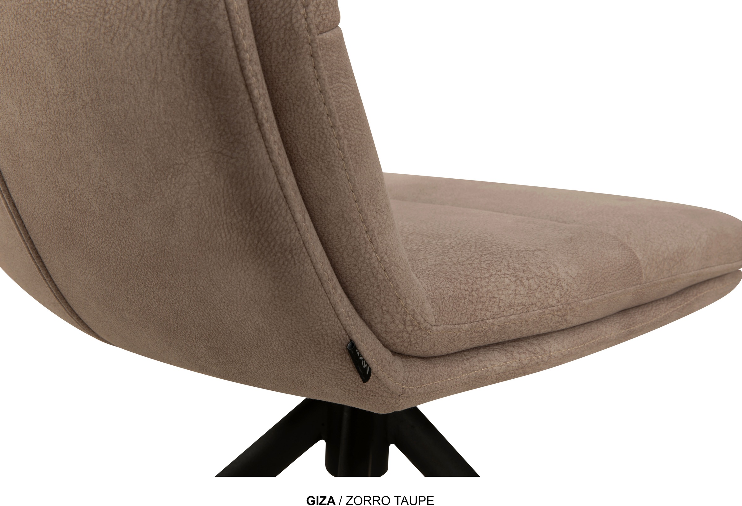 OMG Design Esszimmerstuhl »Giza« (Set) 2 Stk.Drehstuhl mit auto-return, pflegeleichter Bezug