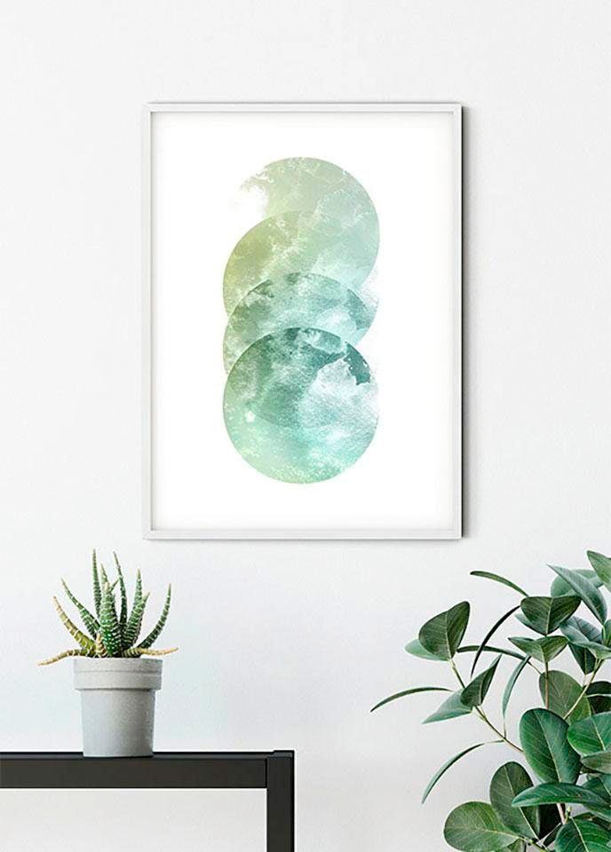 Komar Bild »Tessera Nova« Formen | Kunst 1 Stk. tlg. Wandbild zur Dekoration - ohne Rahmen