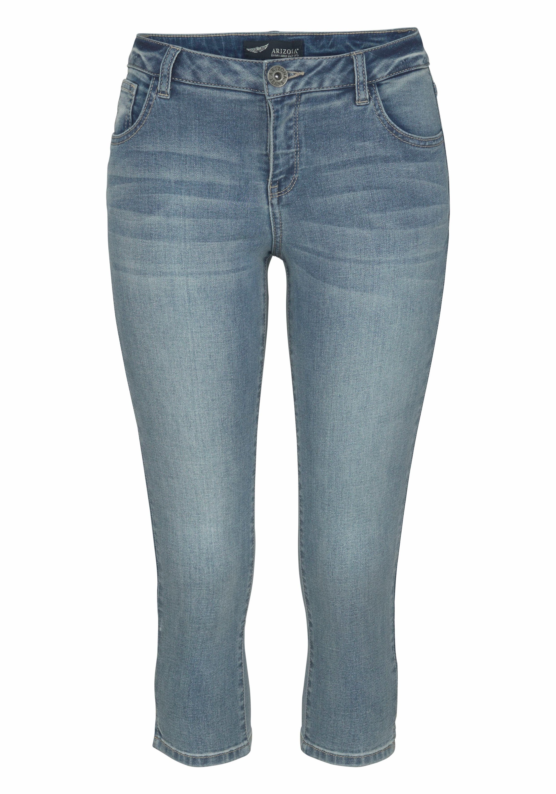 Arizona Caprijeans »Ultra-Stretch«, Mid-Waist