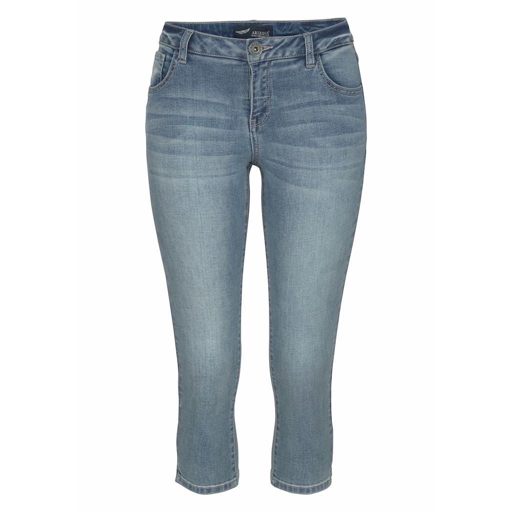 Arizona Caprijeans »Ultra-Stretch«, Mid-Waist