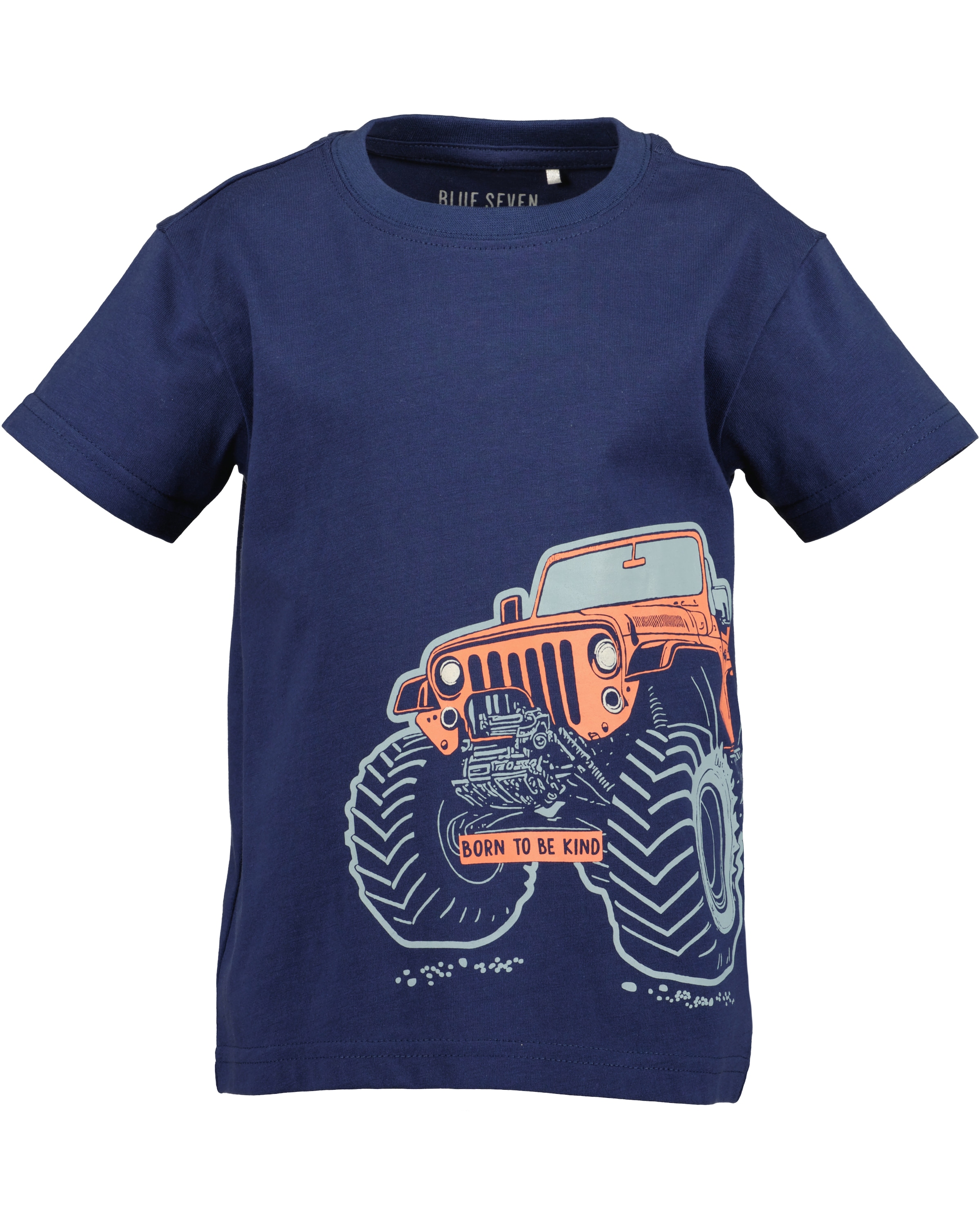 Blue Seven T-Shirt »Blue Seven Jungen Set aus T-Shirt mit Traktor und Shorts«