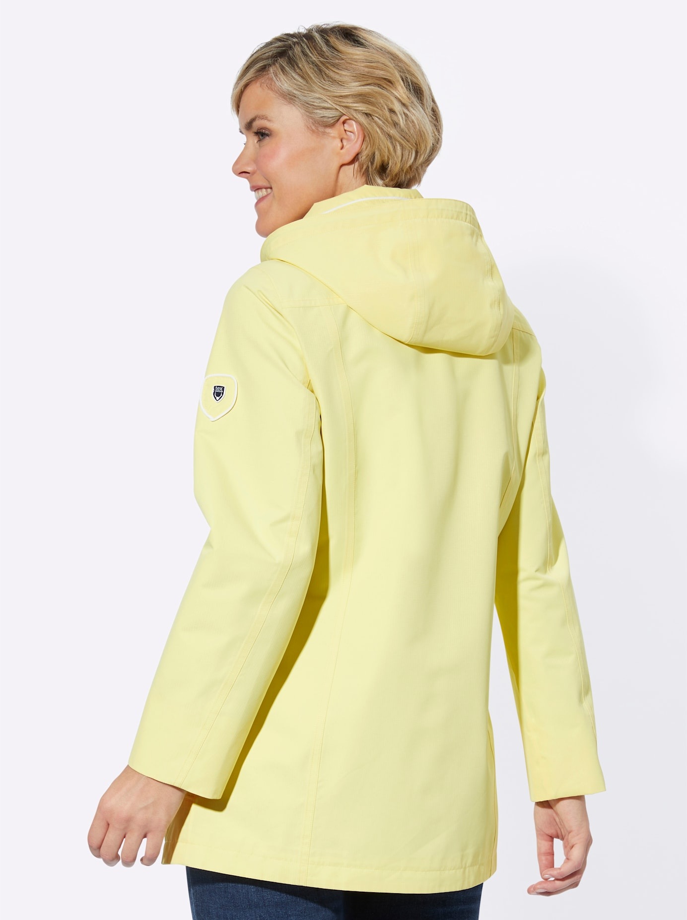 Casual Looks Langjacke, mit Kapuze