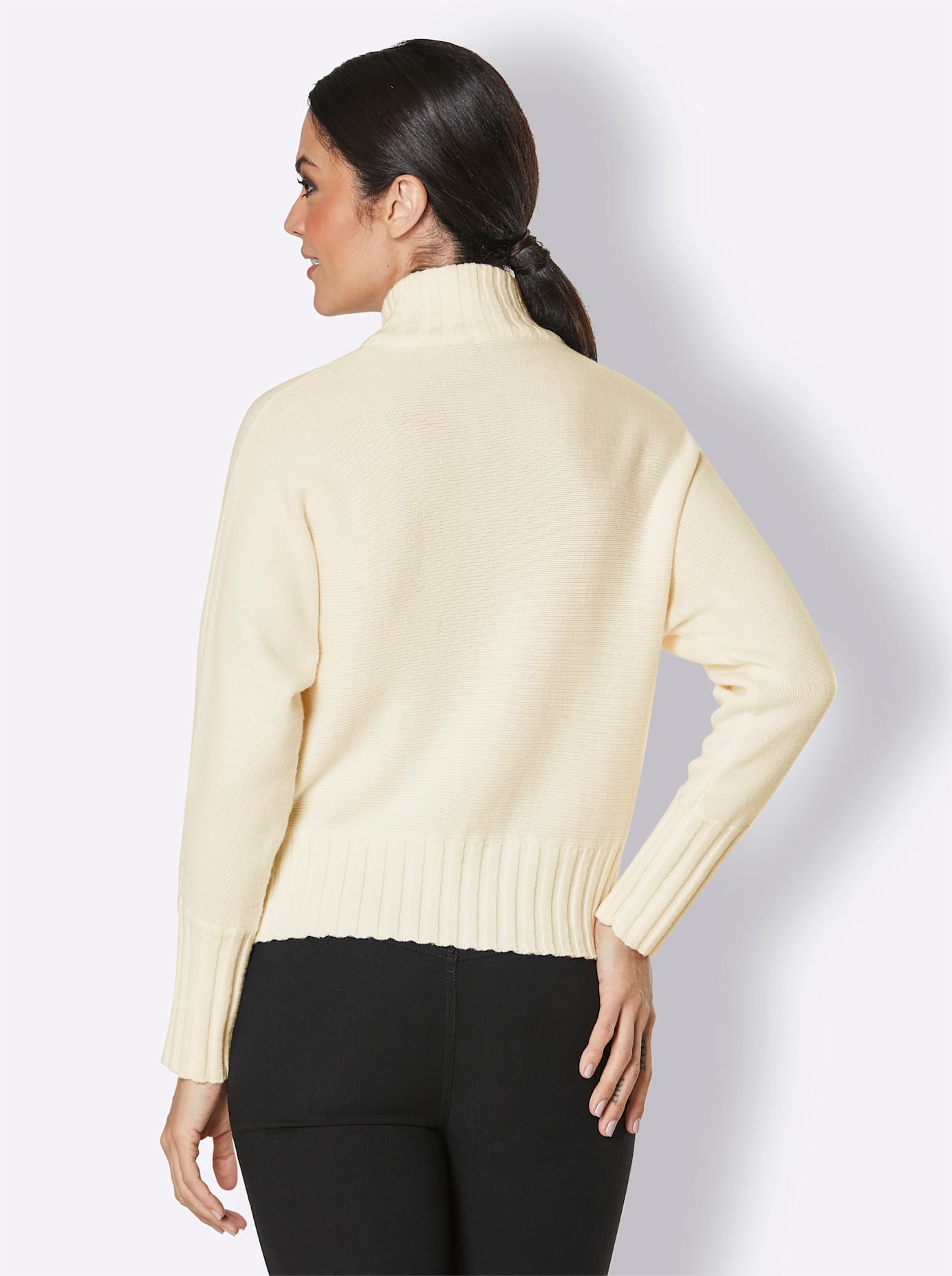 CREATION L PREMIUM Strickpullover »Merinowoll-Pullover«