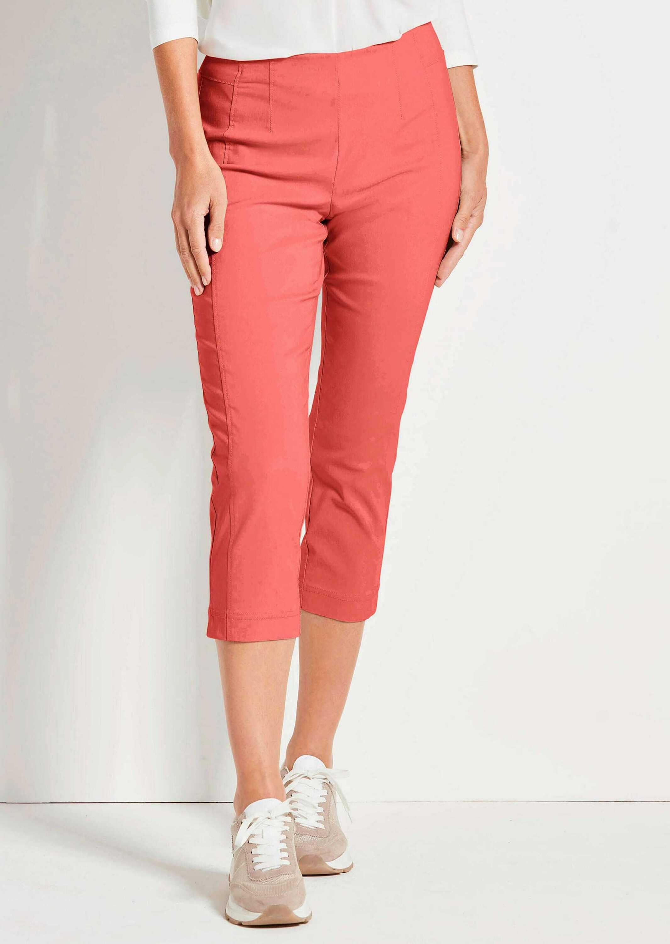 GOLDNER Schlupfhose »Schlupfhose LOUISA mit Steppnähten«