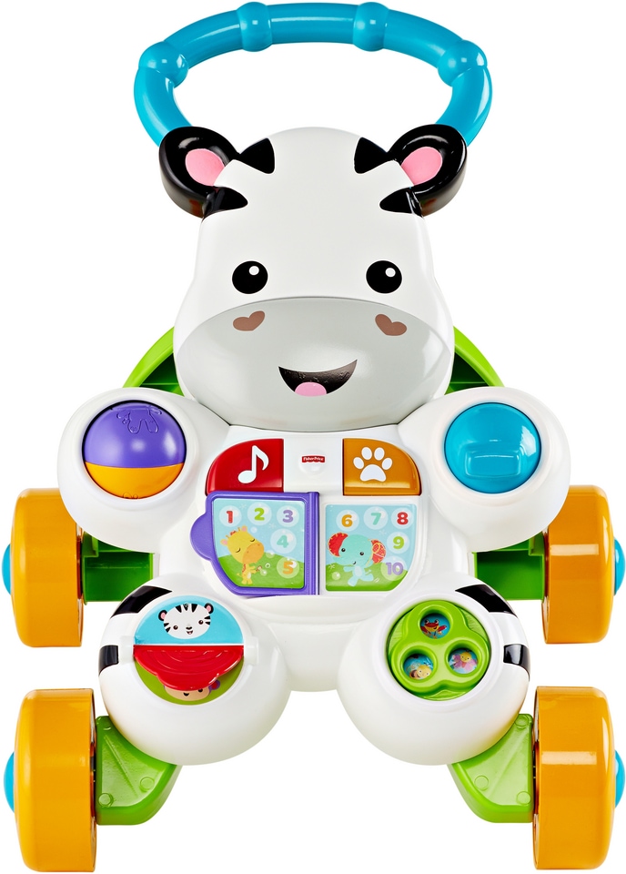 Fisher-Price® Lauflernhilfe »Lern mit mir Zebra Lauflernwagen«