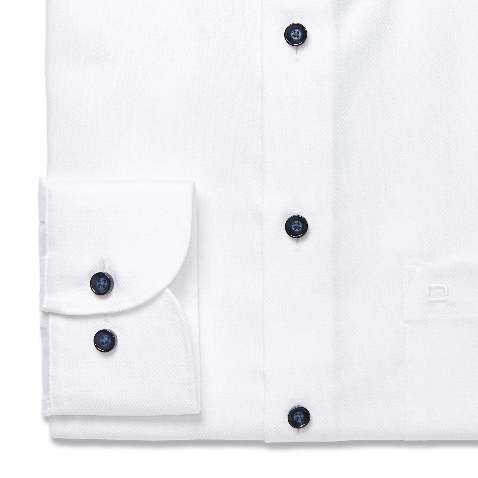 OLYMP Businesshemd »Luxor Modern Fit New-Kentkragen« kontrastfarbene Details an Krageninnenseite, modern fit