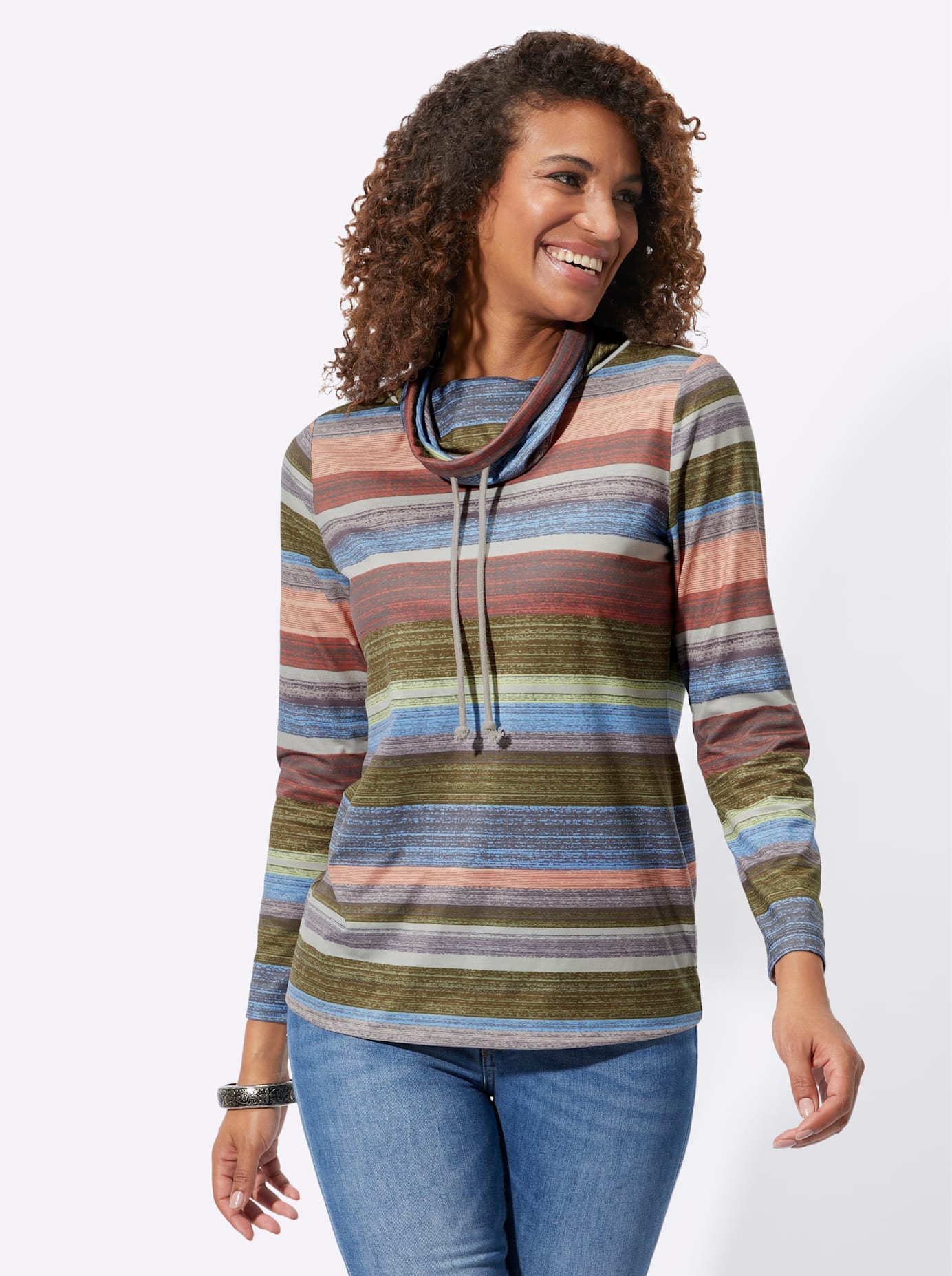 Casual Looks Rollkragenshirt »Rollkragen-Shirt«, (1 tlg.)