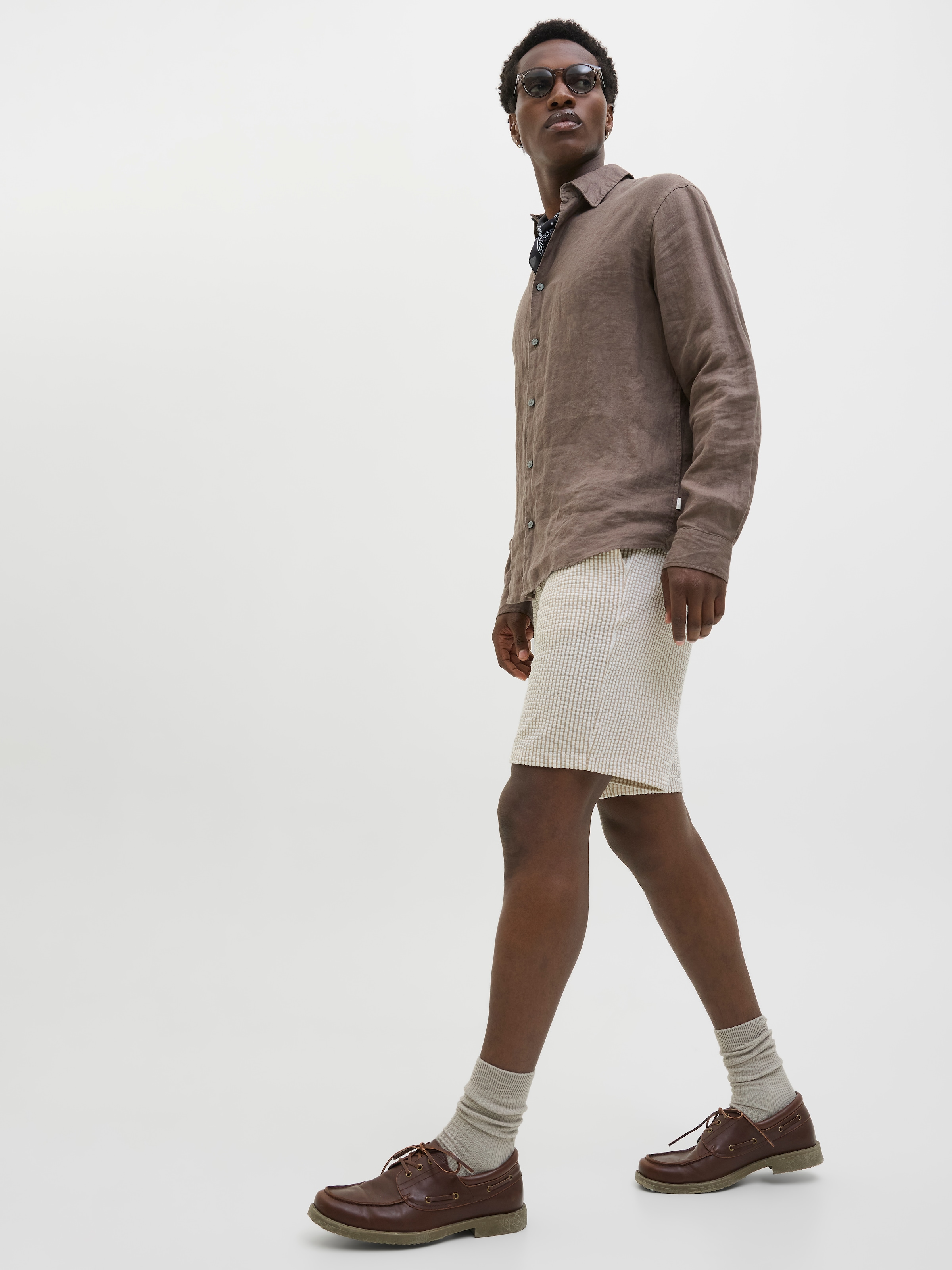 Jack & Jones 3/4-Sweathose »JPSTJAIDEN MAY JOGGER SHORTS MID SN«
