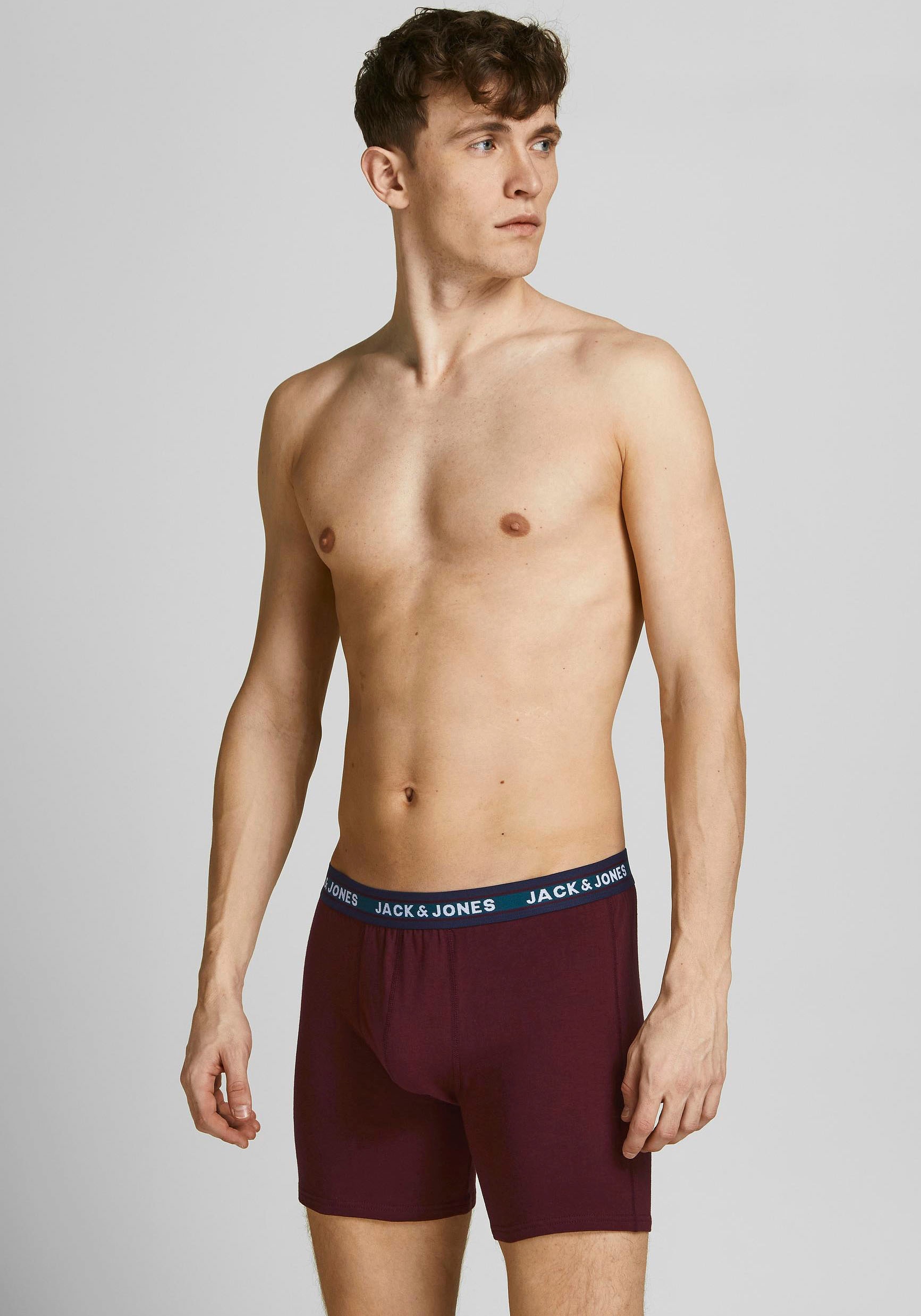 Jack & Jones PlusSize Boxershorts »JACOLIVER TRUNKS 5 PACK NOOS PLS«, (Packung, 5 St.)