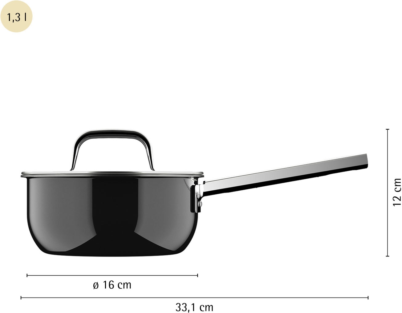 WMF Kasserolle »Fusiontec Mineral Pro« 1 tlg. tlg. Edelstahl | Glas