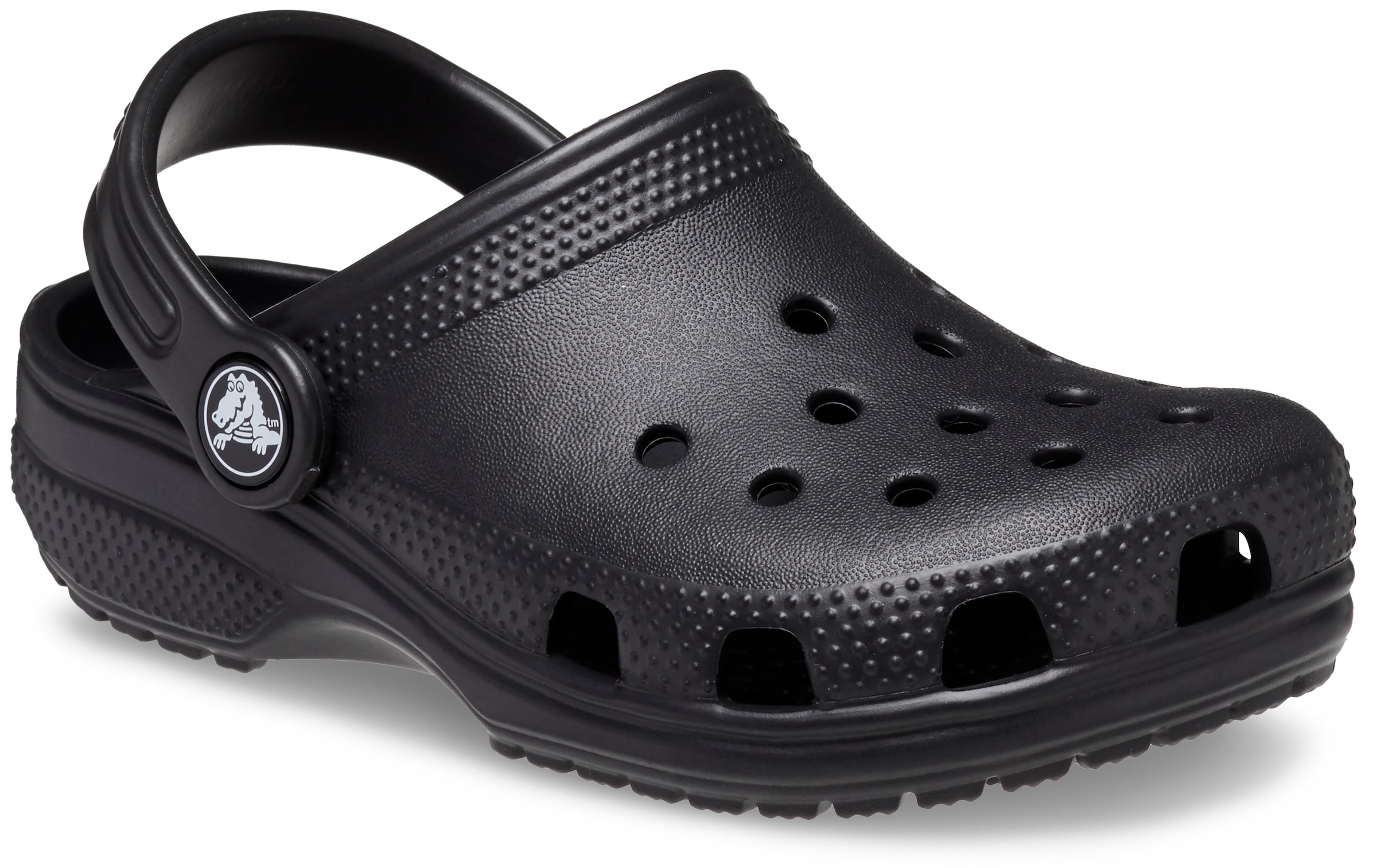 Crocs Clog »Classic Clog K«, Hausschuh, Schlappen, Sandale mit Fersenriemen