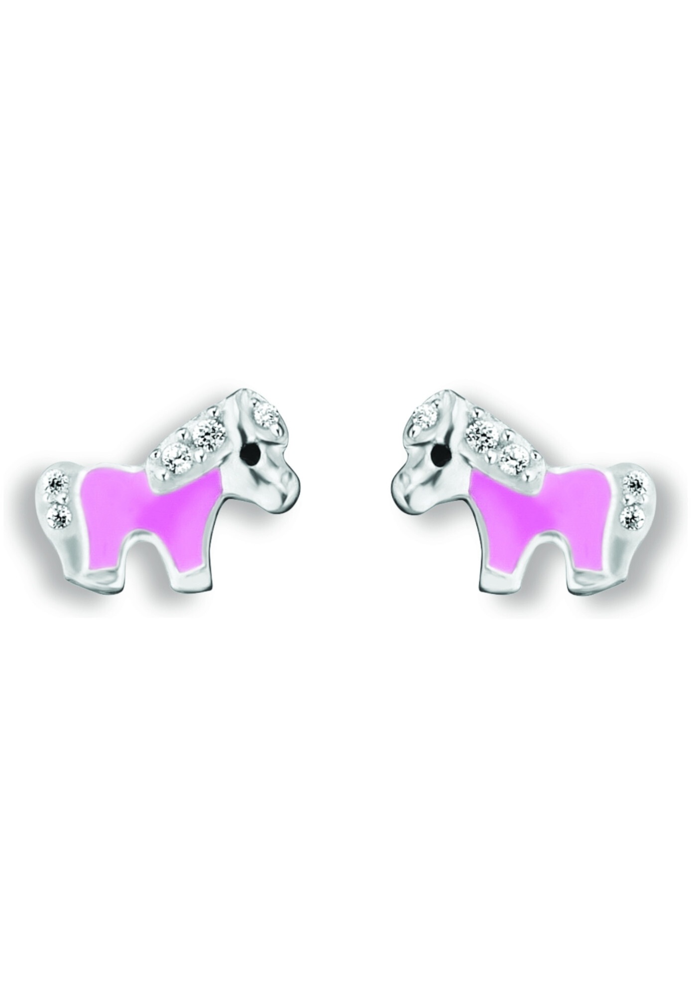 ONE ELEMENT Paar Ohrstecker »Zirkonia Ponny Ohrringe  Ohrstecker aus 925 Silber«