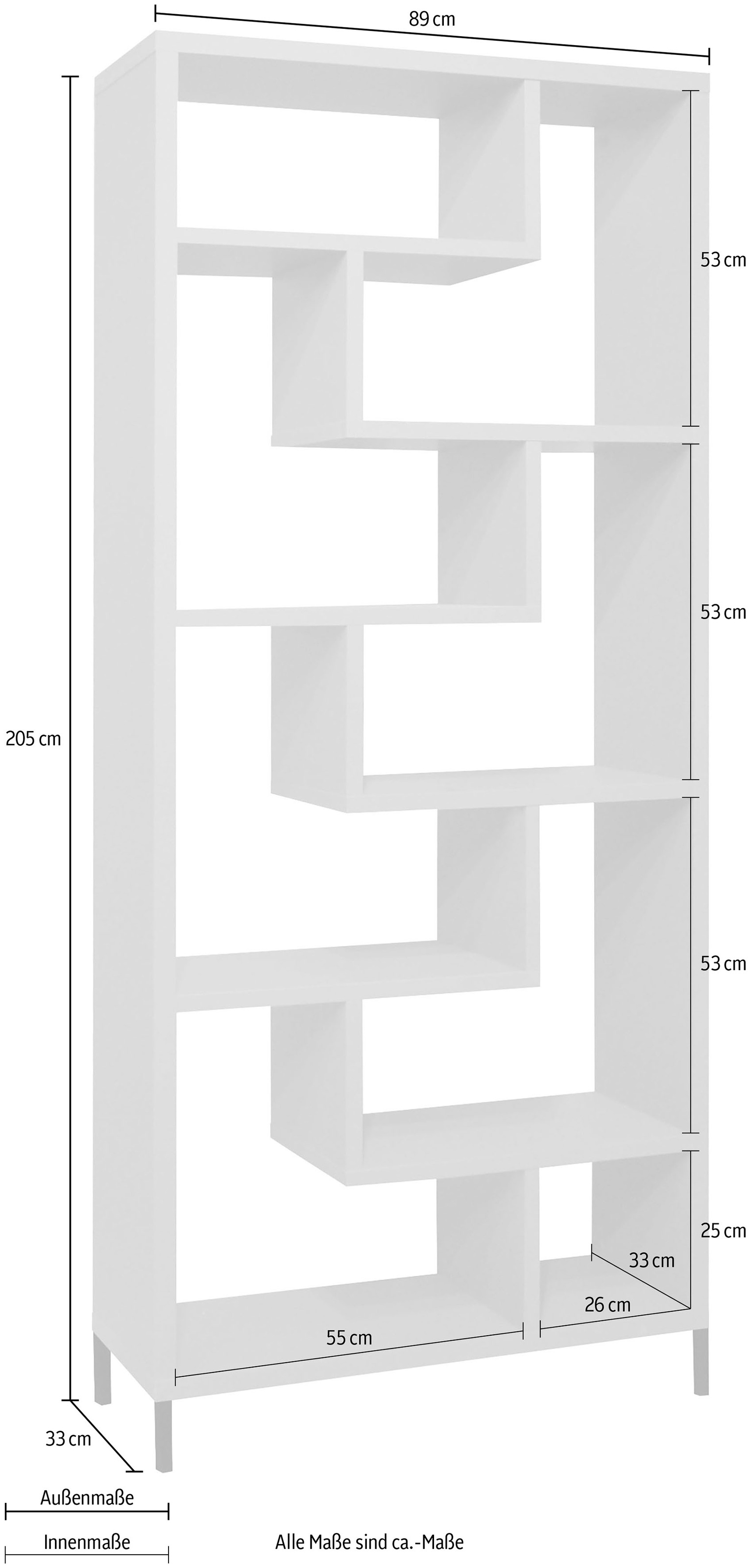 Mäusbacher Raumteiler »Tetrix«, Breite 89 cm