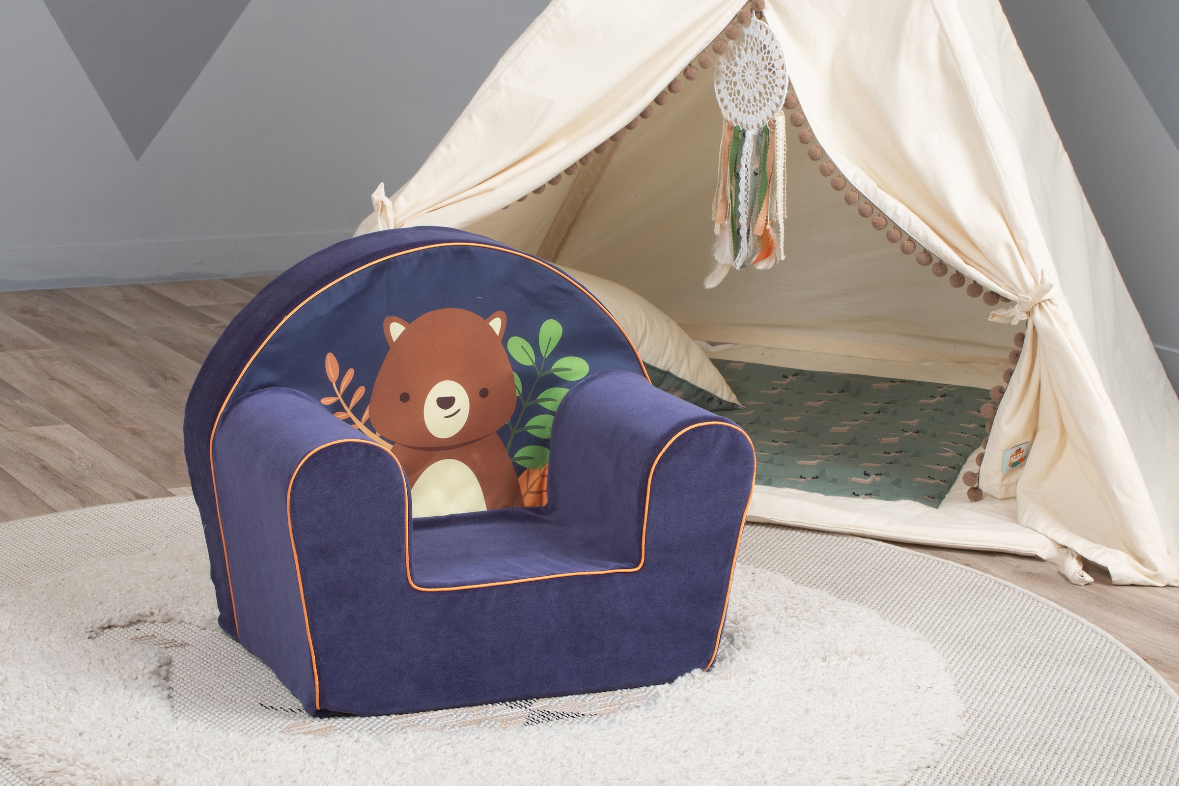 Knorrtoys® Sessel »Happy bear«, für bei in Europe Kinder; Made