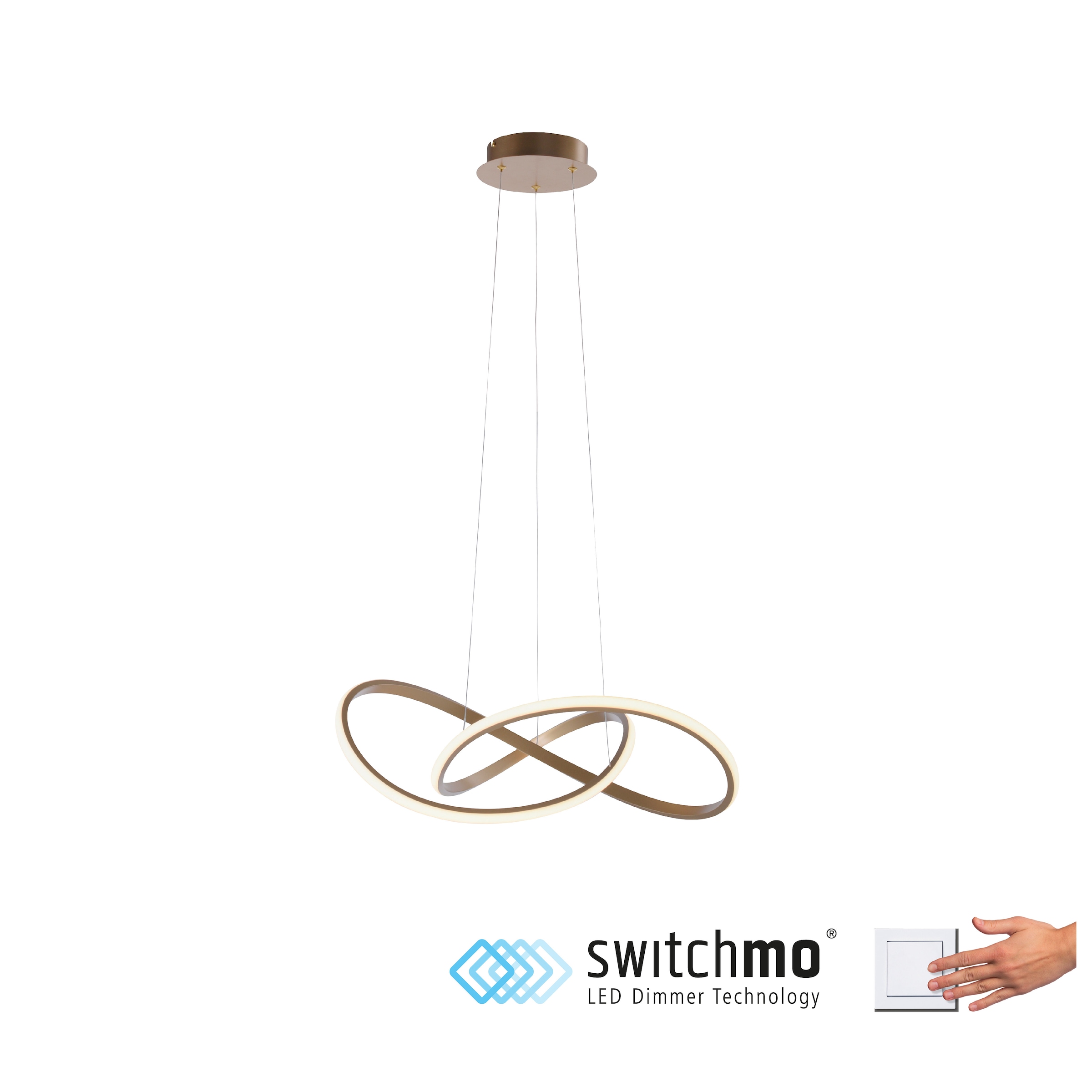 Jahren Direkt Leuchten Switchmo mit 3 LED, Garantie Pendelleuchte »MARIA«, dimmbar, XXL | 1 flammig-flammig, kaufen online