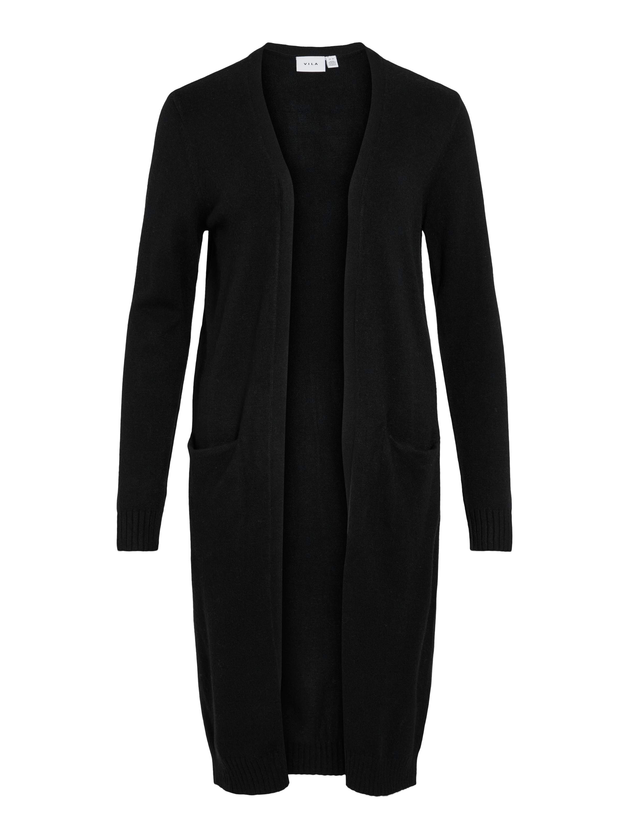 Vila Longstrickjacke »VIRIL LONG L/S  KNIT CARDIGAN - NOOS« in knielanger Form