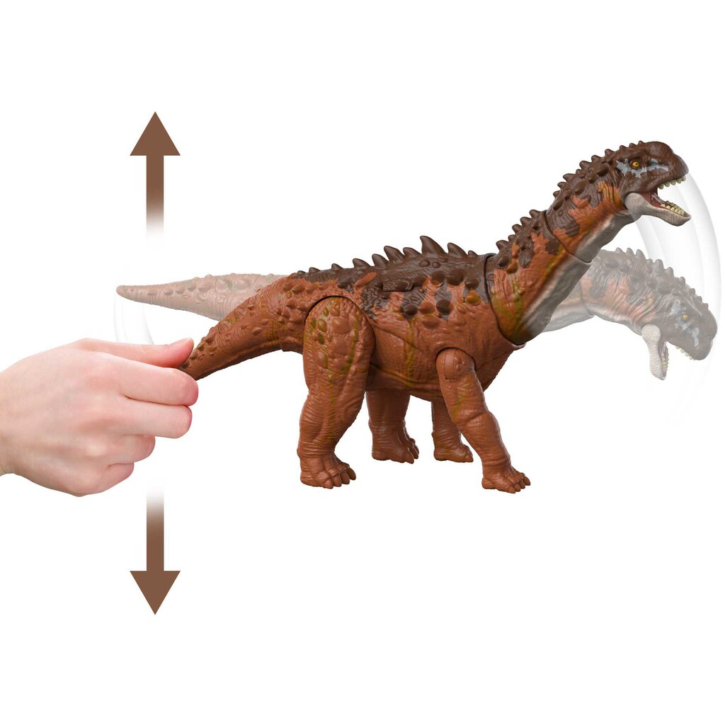 Mattel® Actionfigur »Jurassic World, Massive Action Ampelosaurus«, mit Beißfunktion