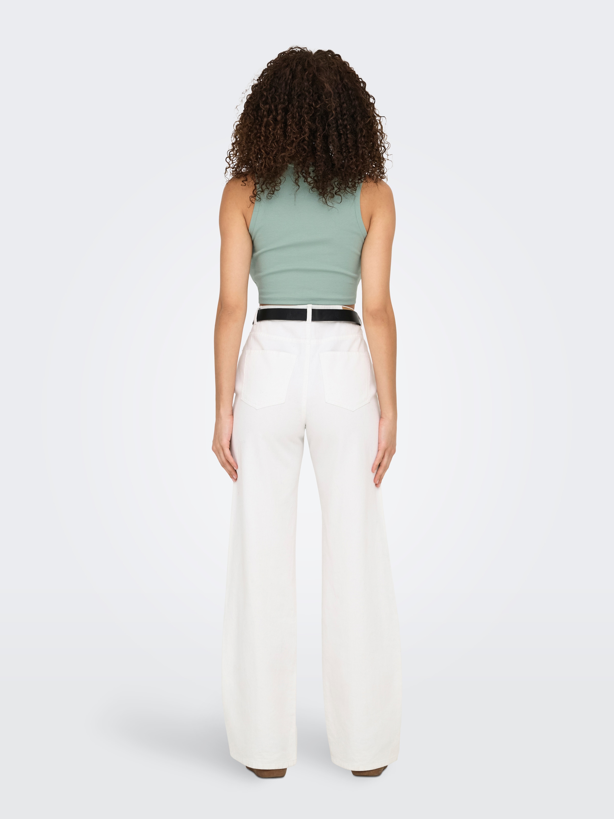 ONLY Tanktop »ONLVILMA S/L CROPPED TANK TOP JRS NOOS«