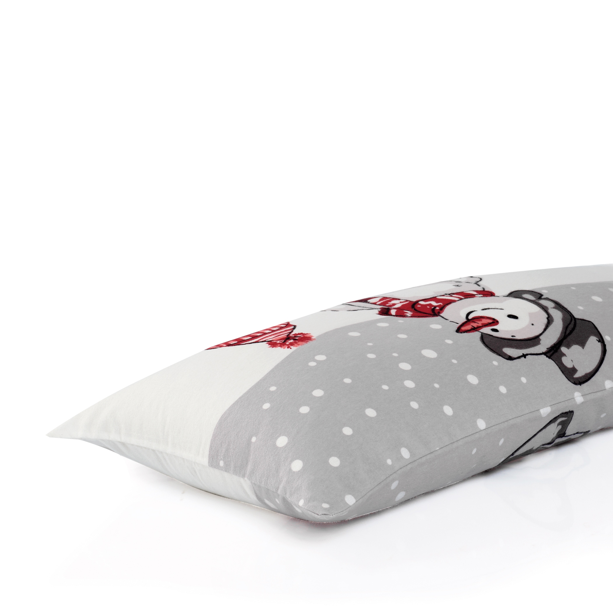 Florella Bettwäsche »»Renun grau « Flausch-Flanell,  100% Baumwolle«