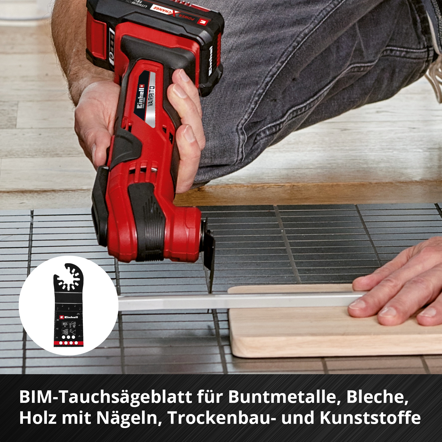 Einhell Tauchsägeblatt 6 Stk. tlg. 6-tlg. Multitool-Set