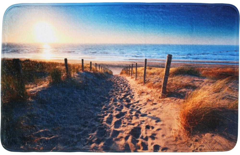 Sanilo Badaccessoire-Set »Düne« WC-Sitz, Badteppich, Stöpsel, Seifenspender und WC-Bürste