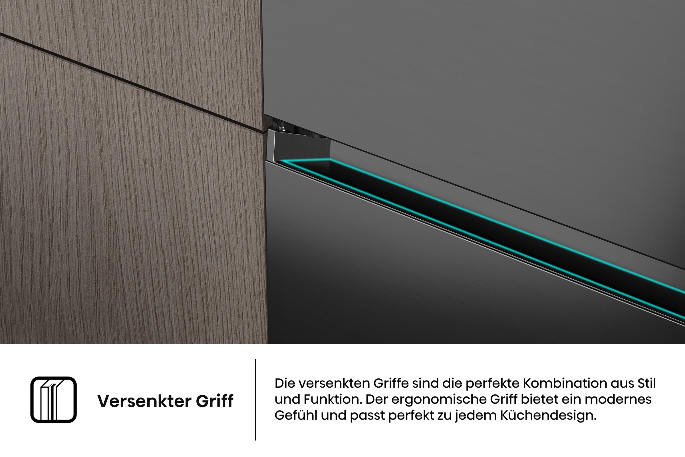 Hisense Kühl-/Gefrierkombination »RB3K330SAFC« 185,6 cm hoch 59,5 cm breit Total NoFrost
