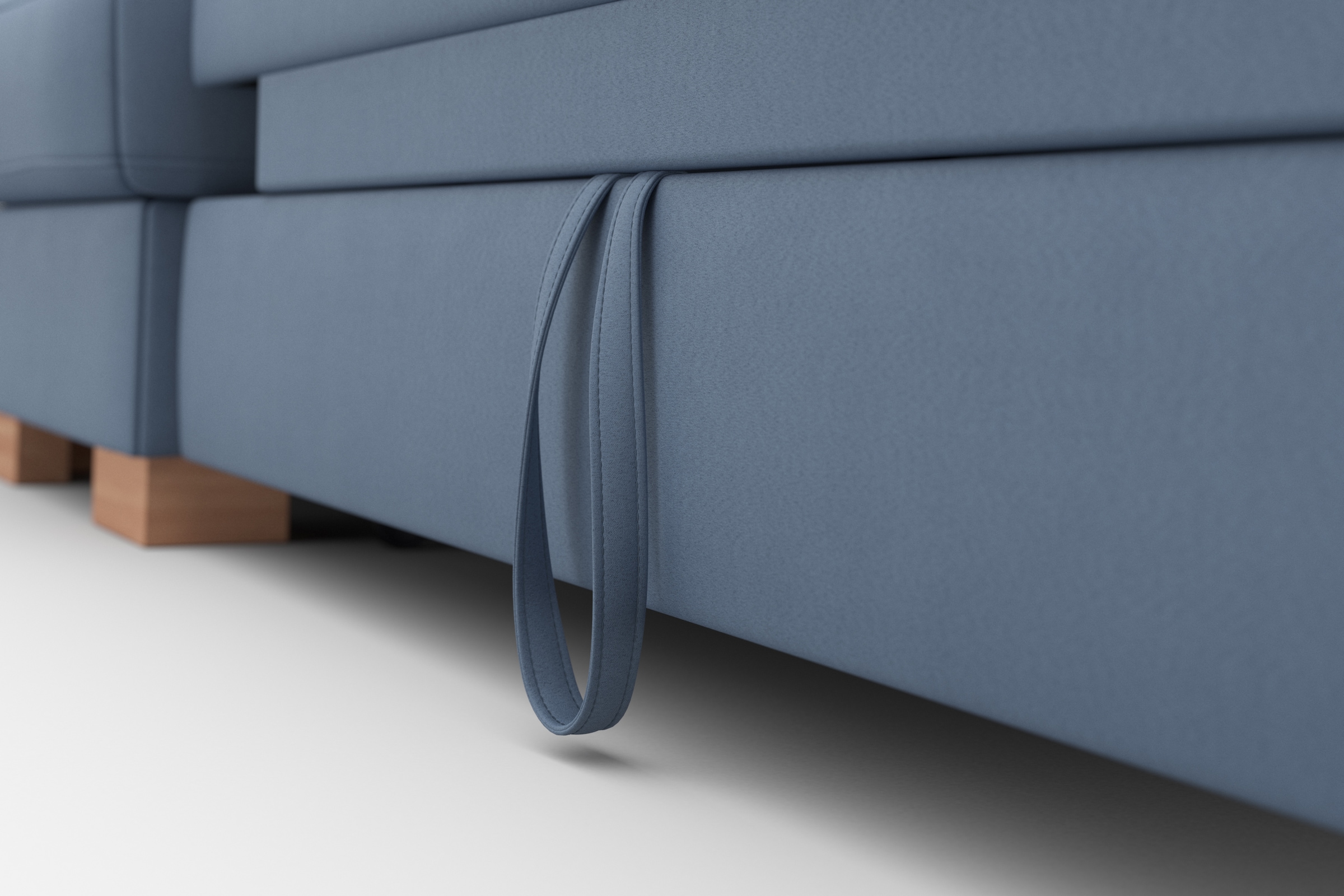 sit&more Ecksofa »Quincy L-Form«, wahlweise mit Bettfunktion und Bettkasten