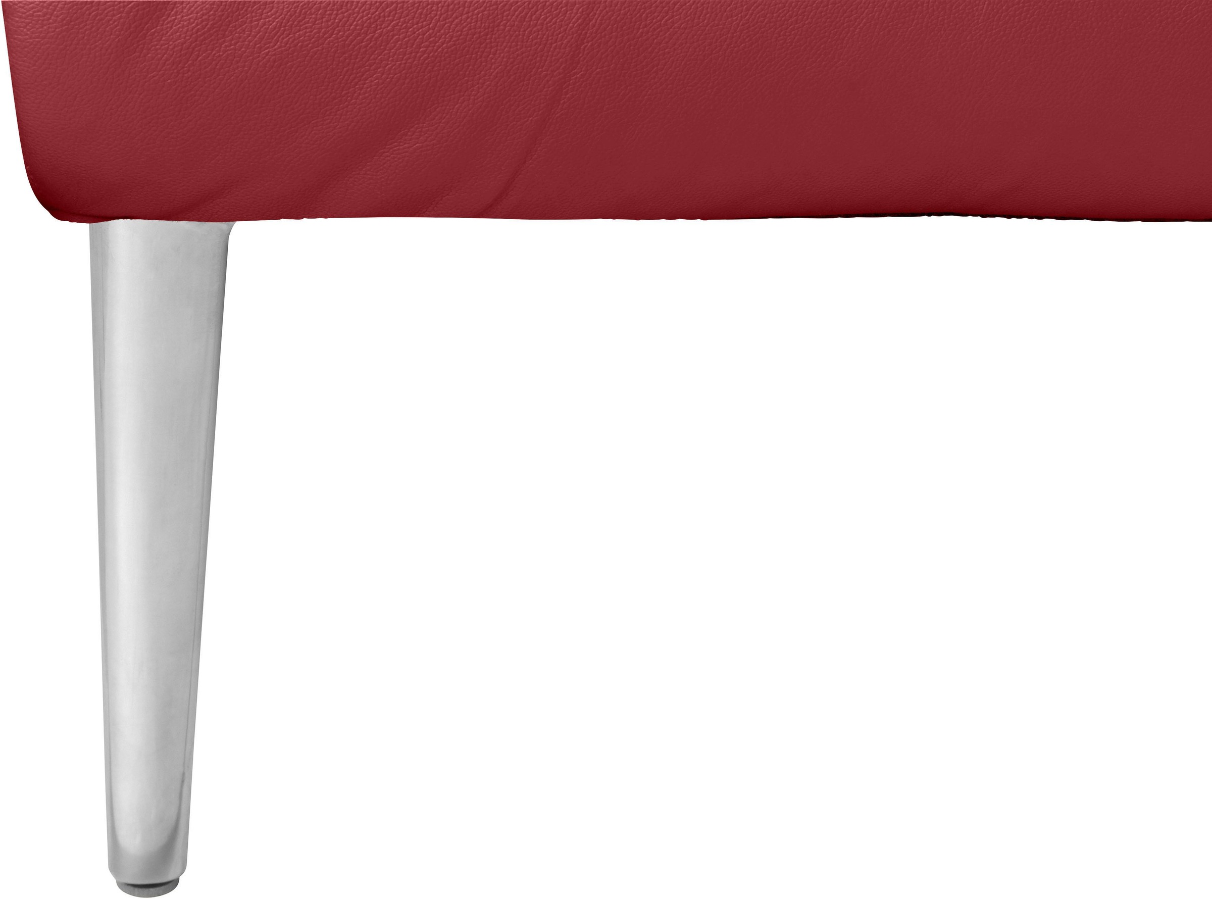 W.SCHILLIG Hocker »enjoy&MORE«, Füße Chrom glänzend, Breite 151 cm