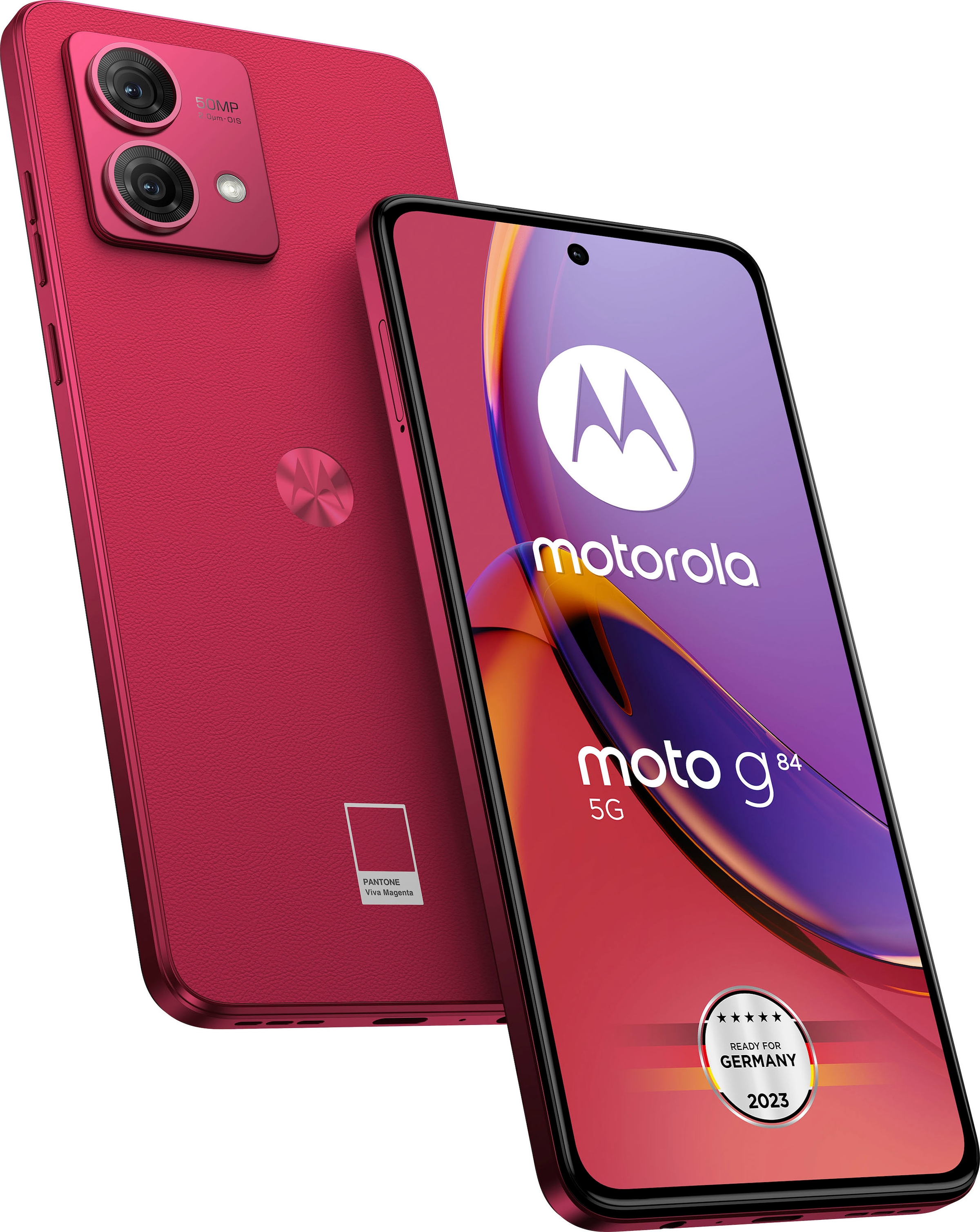 Motorola Smartphone »g84«, Glacier Blau, 16,64 cm/6,55 Zoll, 50 MP Kamera ➥  3 Jahre XXL Garantie | UNIVERSAL | alle Smartphones