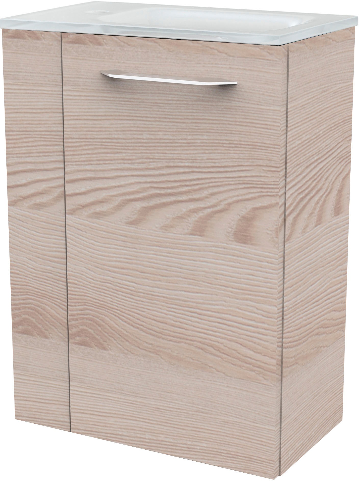 FACKELMANN Waschtisch "SBC" Set, bestehend aus Becken und Unterbau, Breite ca. 45 cm