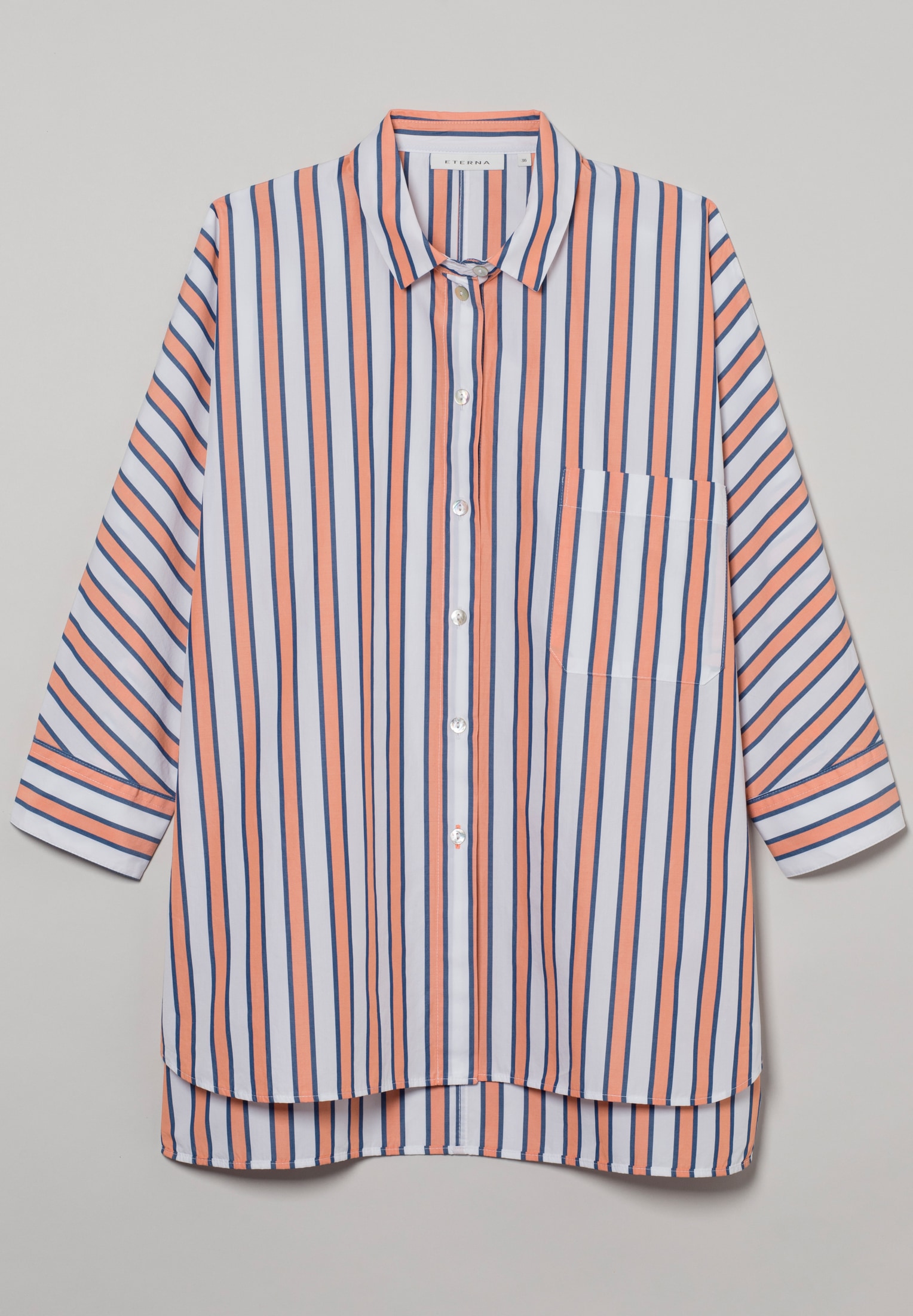 Eterna Shirtbluse »OVERSIZE FIT« EASY IRON (bügelleicht)