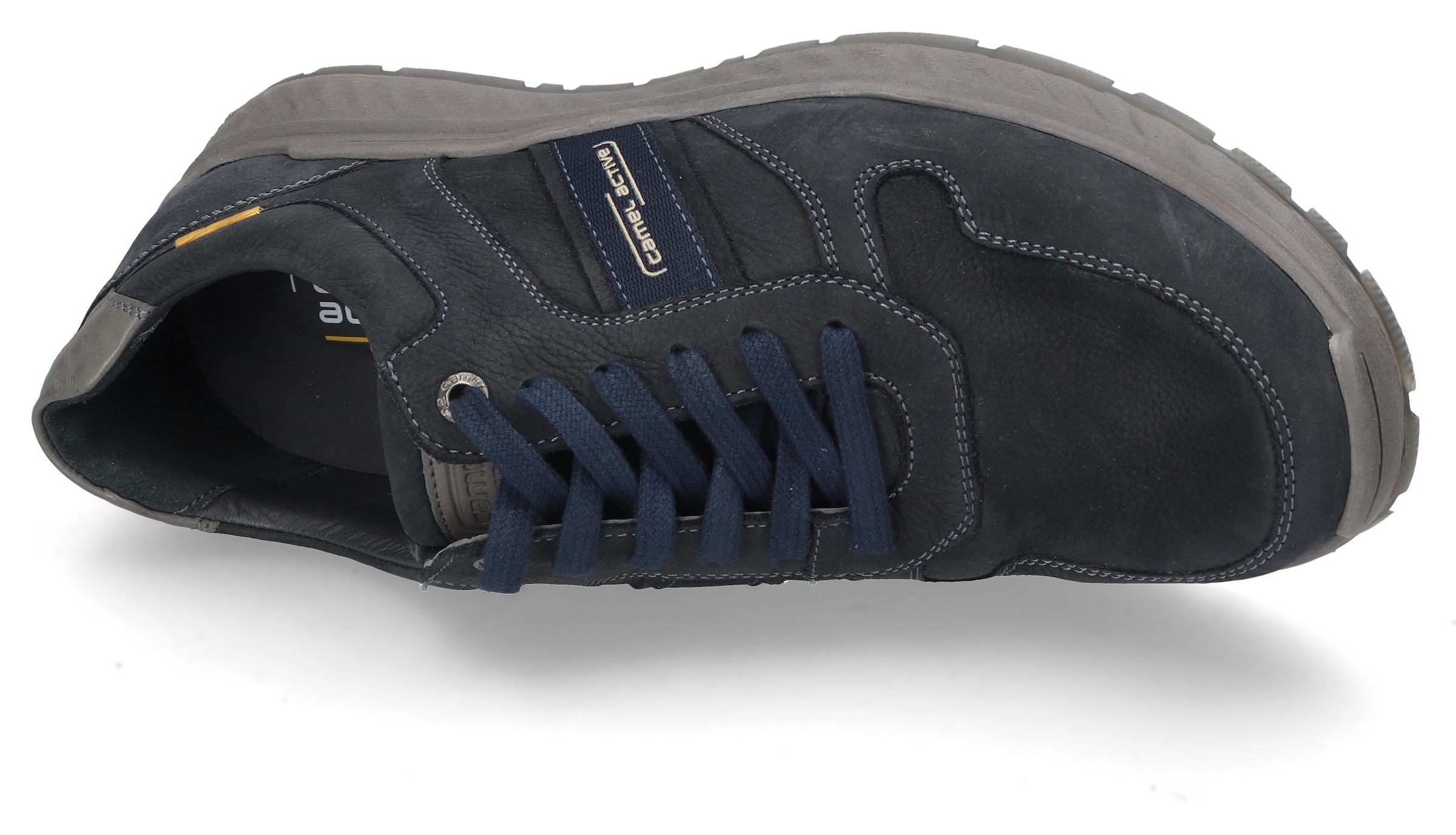camel active Sneaker, Komfortschuh, Freizeitschuh mit bequemer Keilsohle