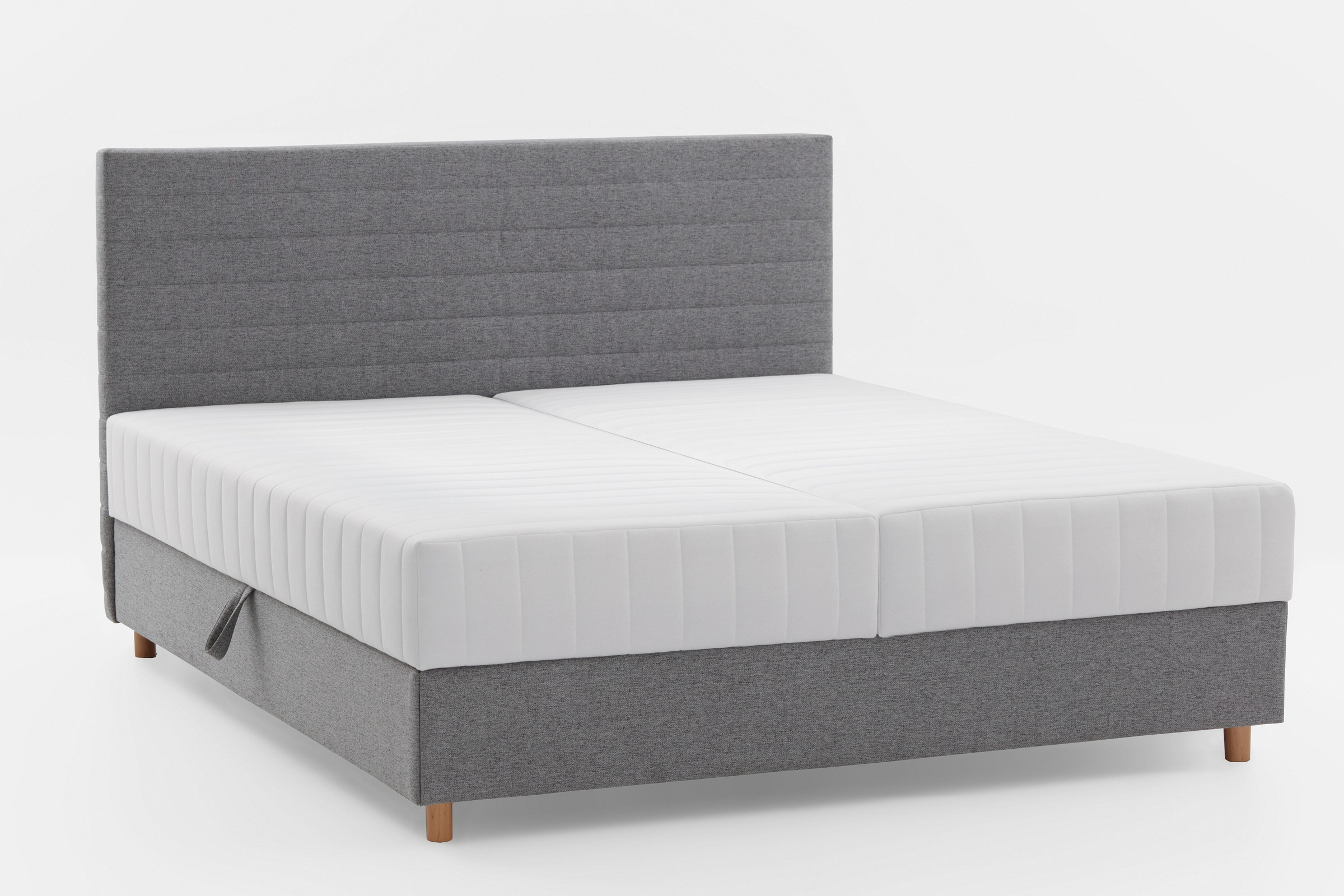 ATLANTIC home collection Stauraumbett »Josie«, mit Taschen-Federkernmatratze und Bettkasten