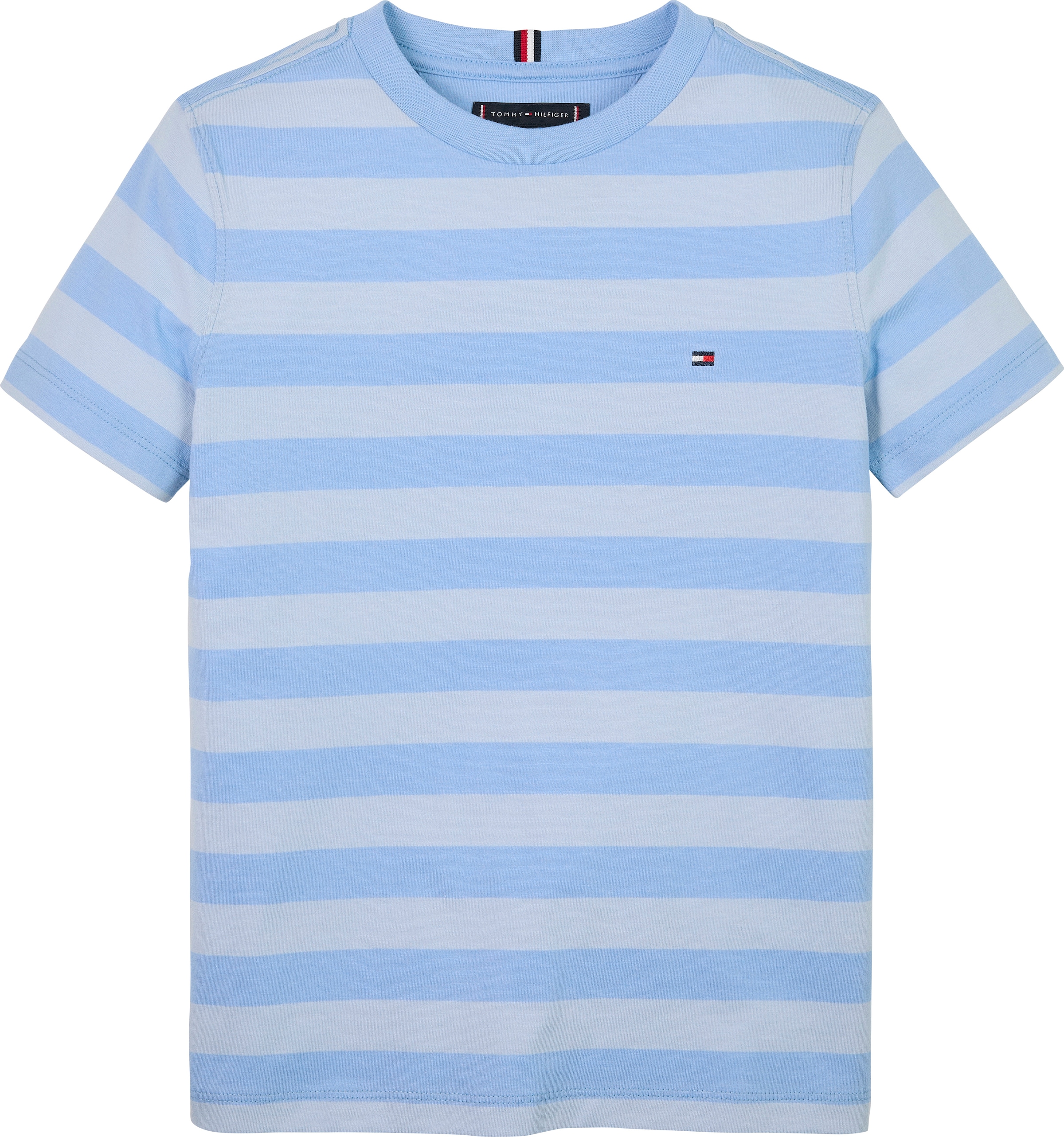 Tommy Hilfiger T-Shirt »ESSENTIAL COTTON TEE S/S«, mit Logostickerei