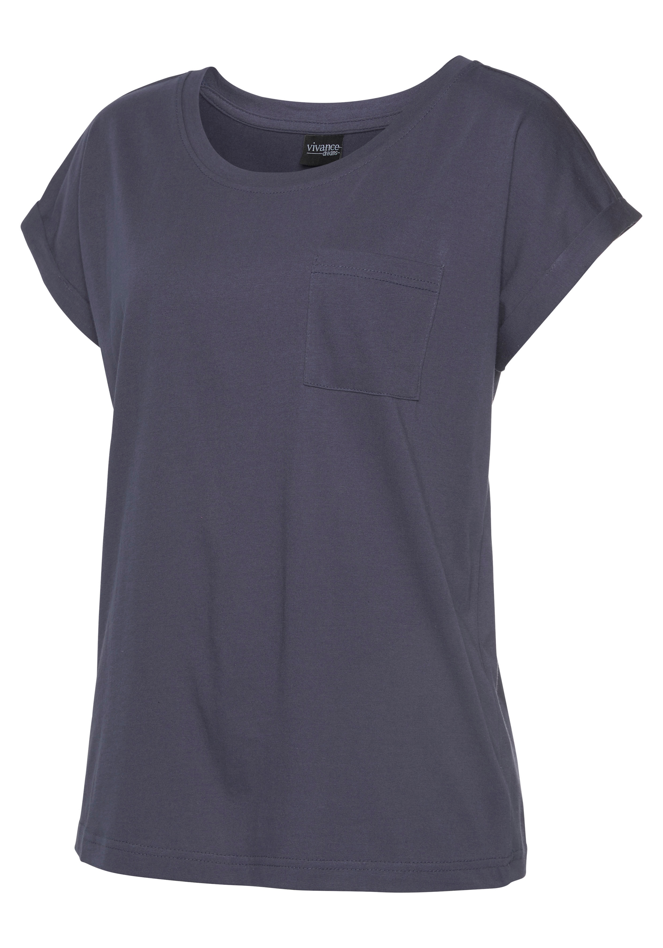 Vivance Dreams Capri-Pyjama 2 tlg. mit  gemusterter Schlafhose