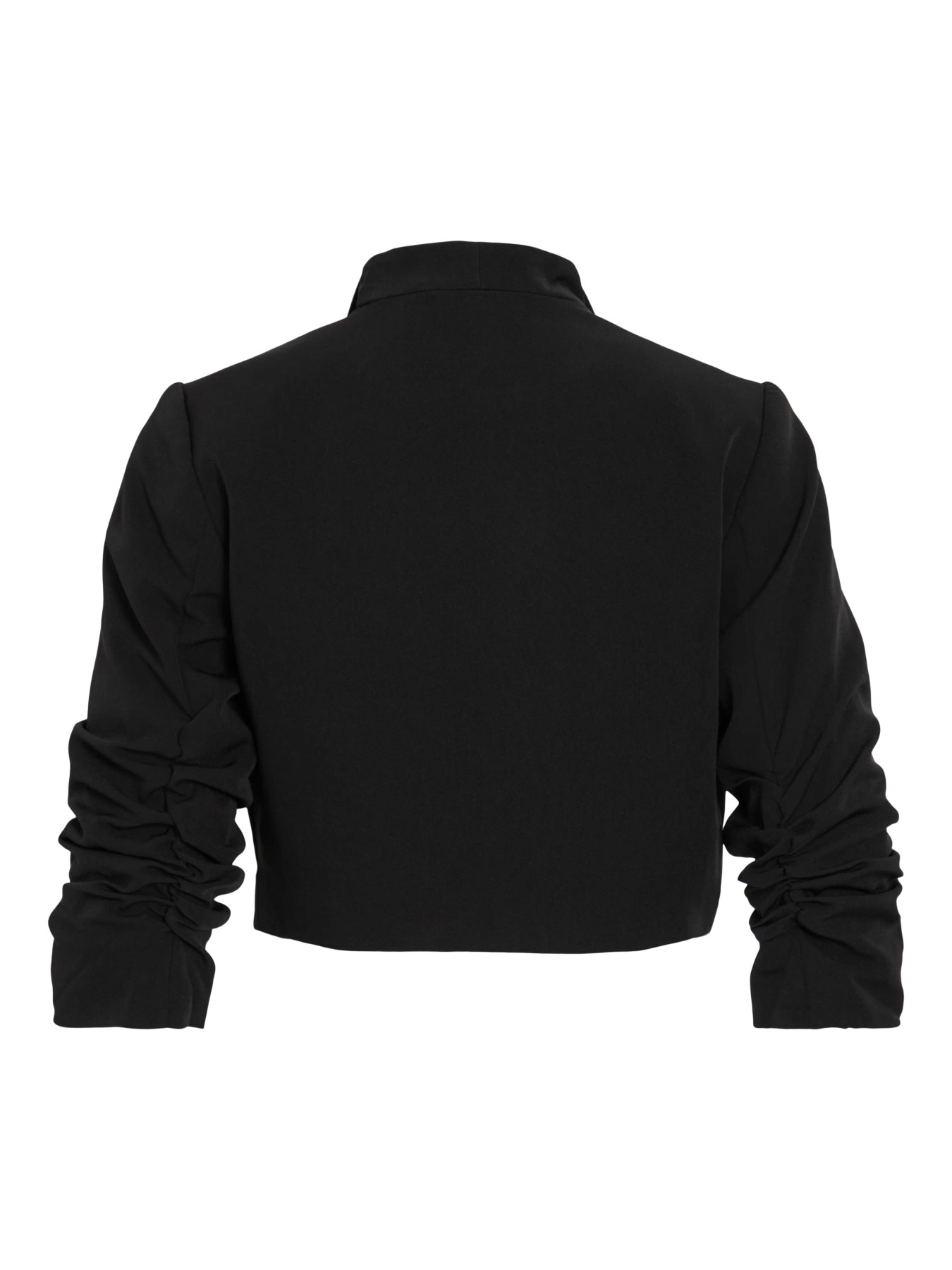 Vila Kurzblazer »VIHER BIN CROPPED BLAZER - NOOS« Materialmix, loose fit