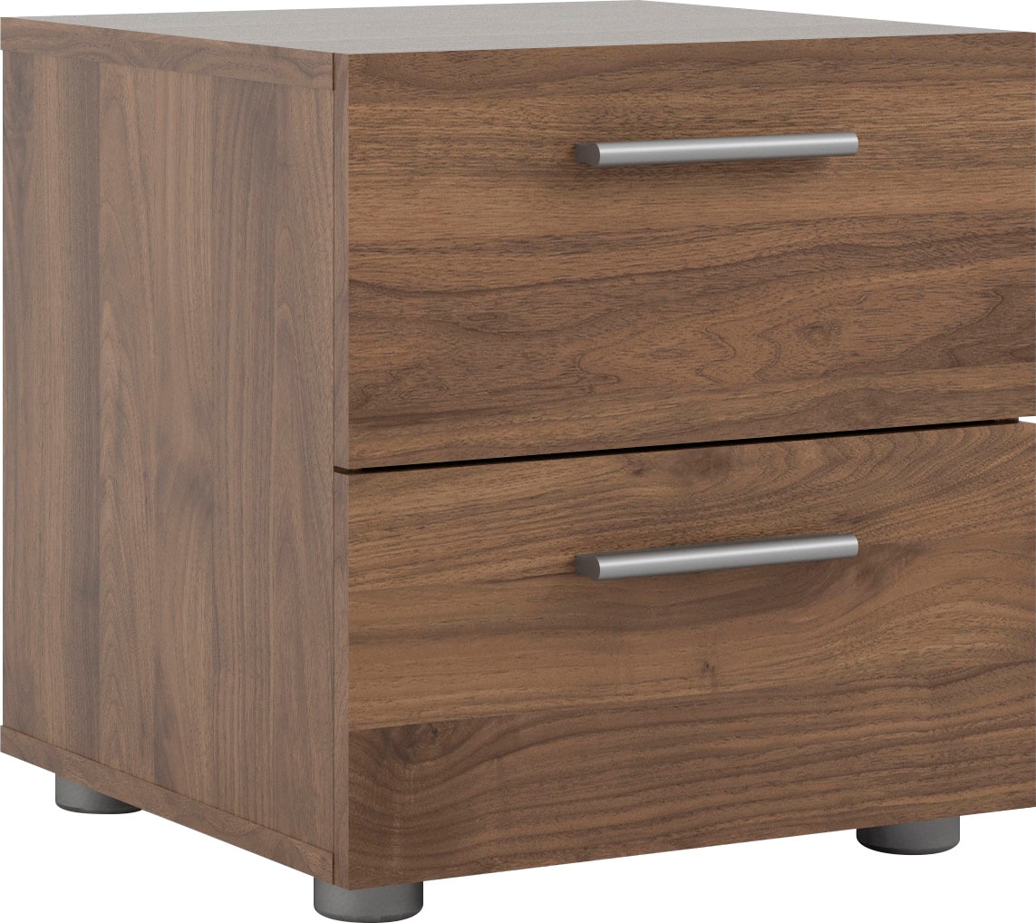 INOSIGN Nachtkommode »Pepe, Nachttisch, Nachtschrank, Beistelltisch,«, mit 2 Schubläden, Breite 40, Höhe 42 cm