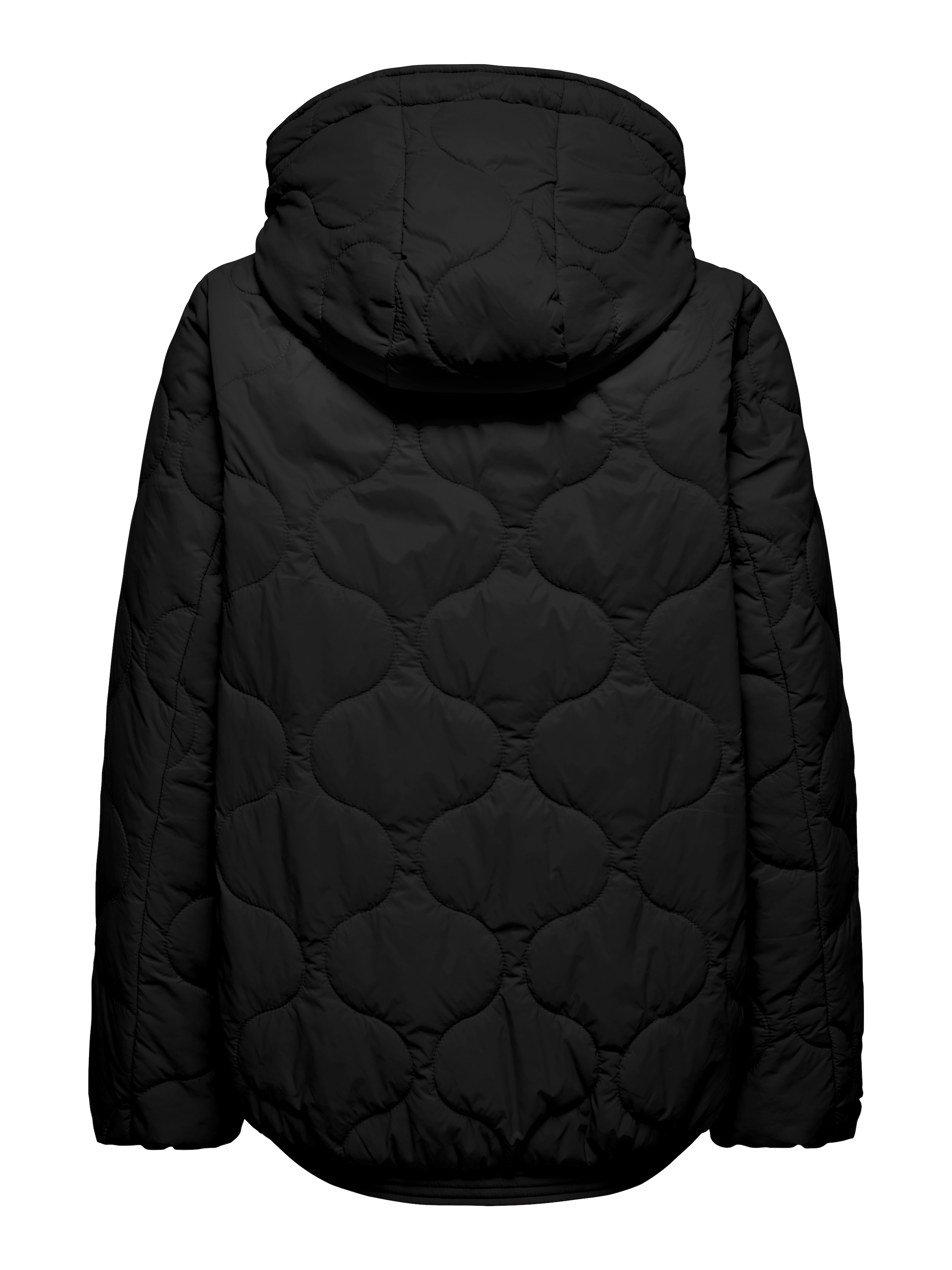 ONLY Steppjacke »ONLMIKI HOOD QUILT JACKET CC OTW« mit Kapuze mit seitlichem Kordelzug am Saum