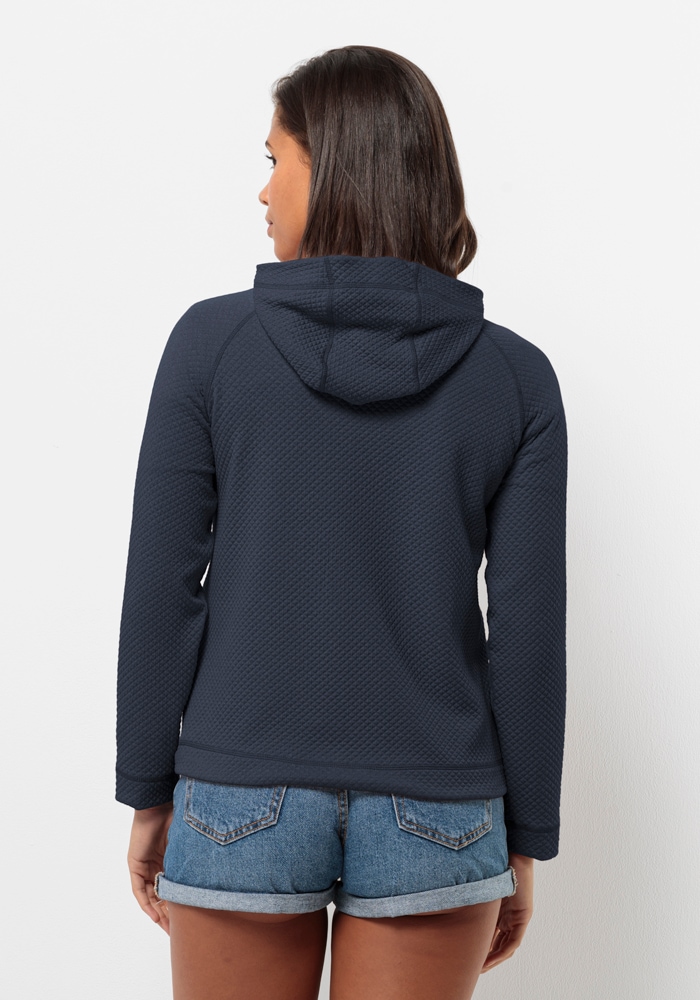 Jack Wolfskin Kapuzenfleecejacke »FERNWEH HOODED JKT W«, mit Kapuze