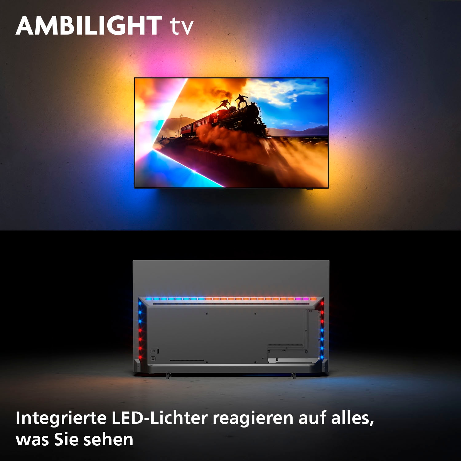 Philips OLED-Fernseher »77OLED760/12«, 4K Ultra HD, Smart-TV