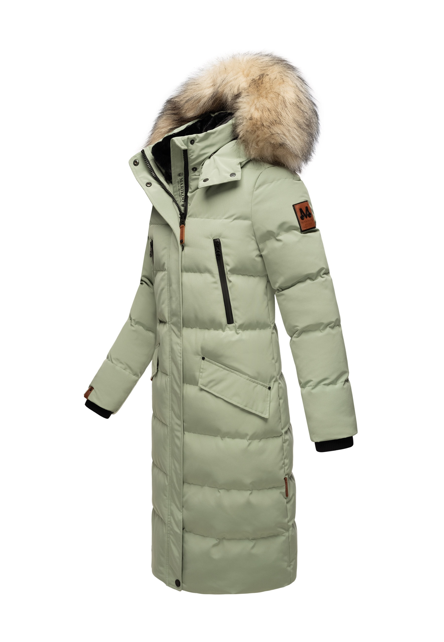 Marikoo Winterjacke »Marikoo Schneesternchen Damen Winter Steppjacke B890«