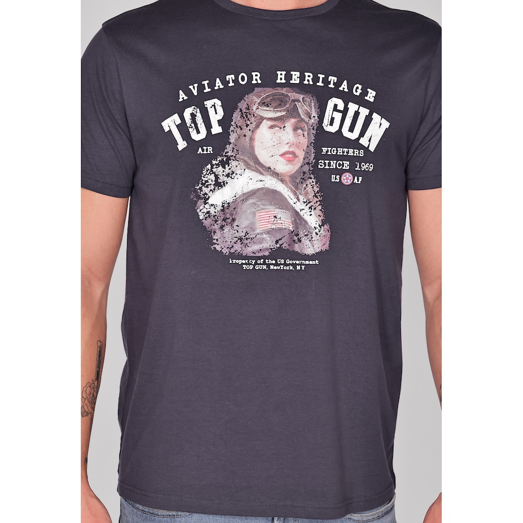 TOP GUN T-Shirt »T-Shirt TG20213028«