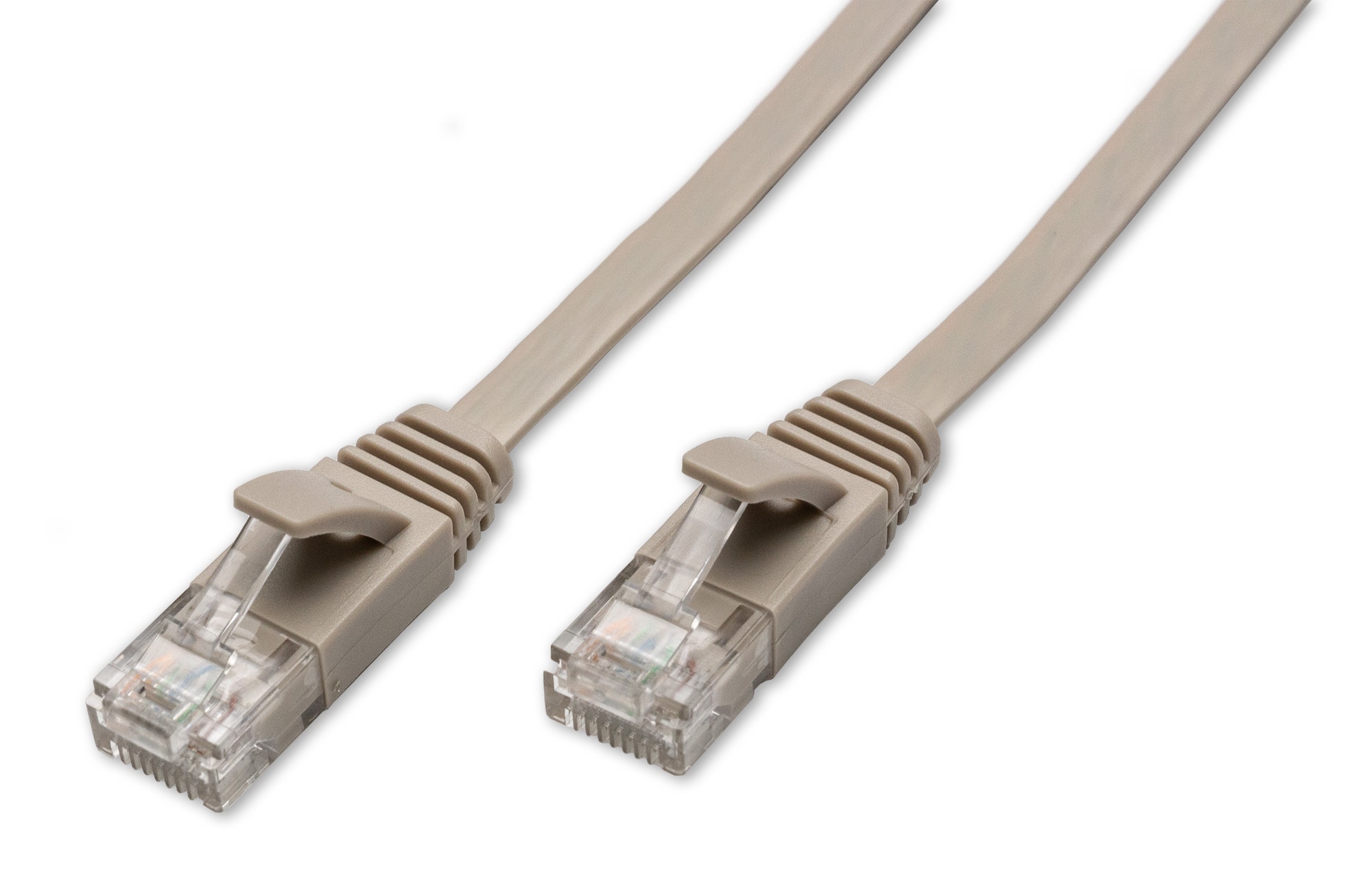 CAPTIVA Computer-Kabel »Kabel Patchkabel CAT 6a Kabel für Netzwerk, LAN und Ethernet 0,5m gra«