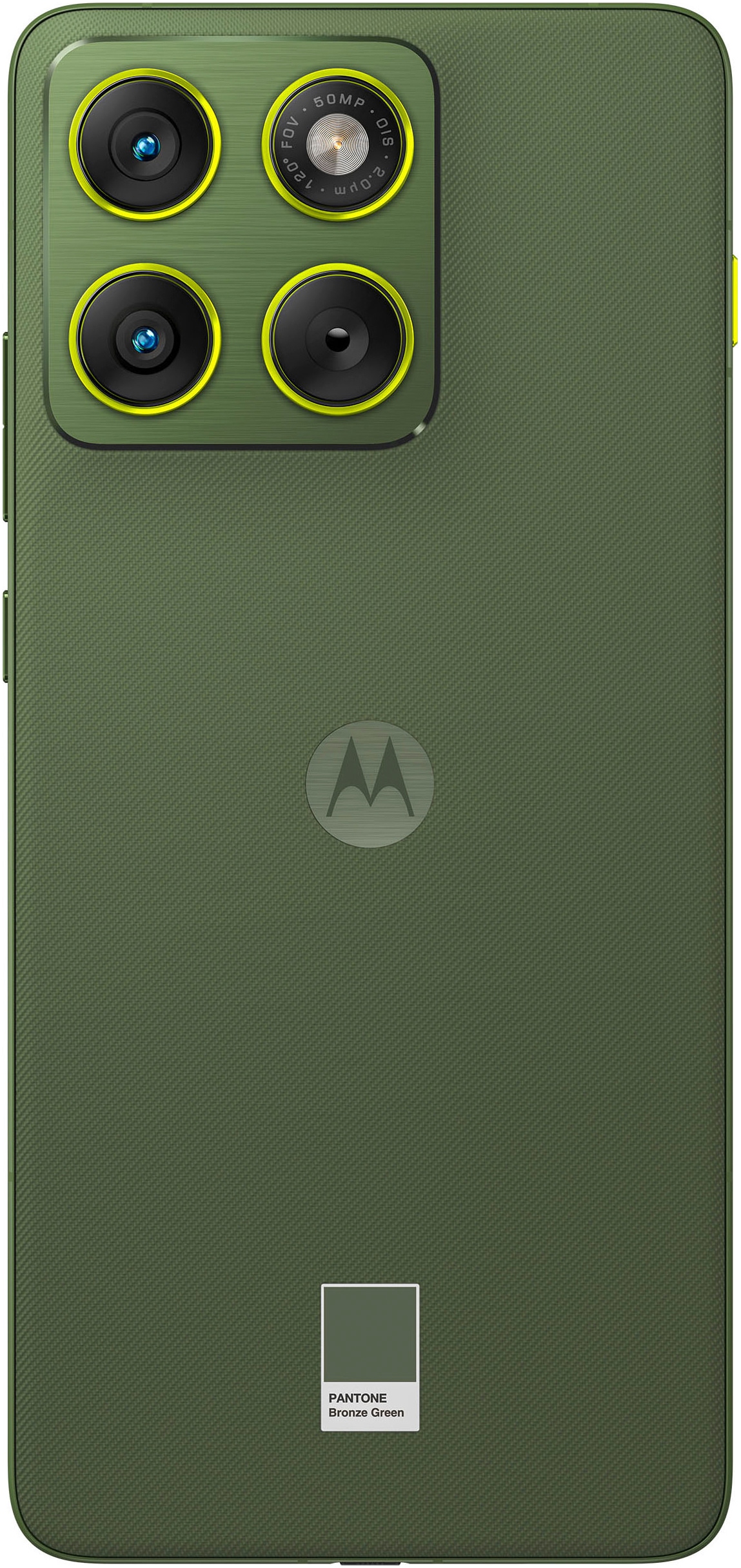 Motorola Smartphone »edge 70 512GB« Bronze Green