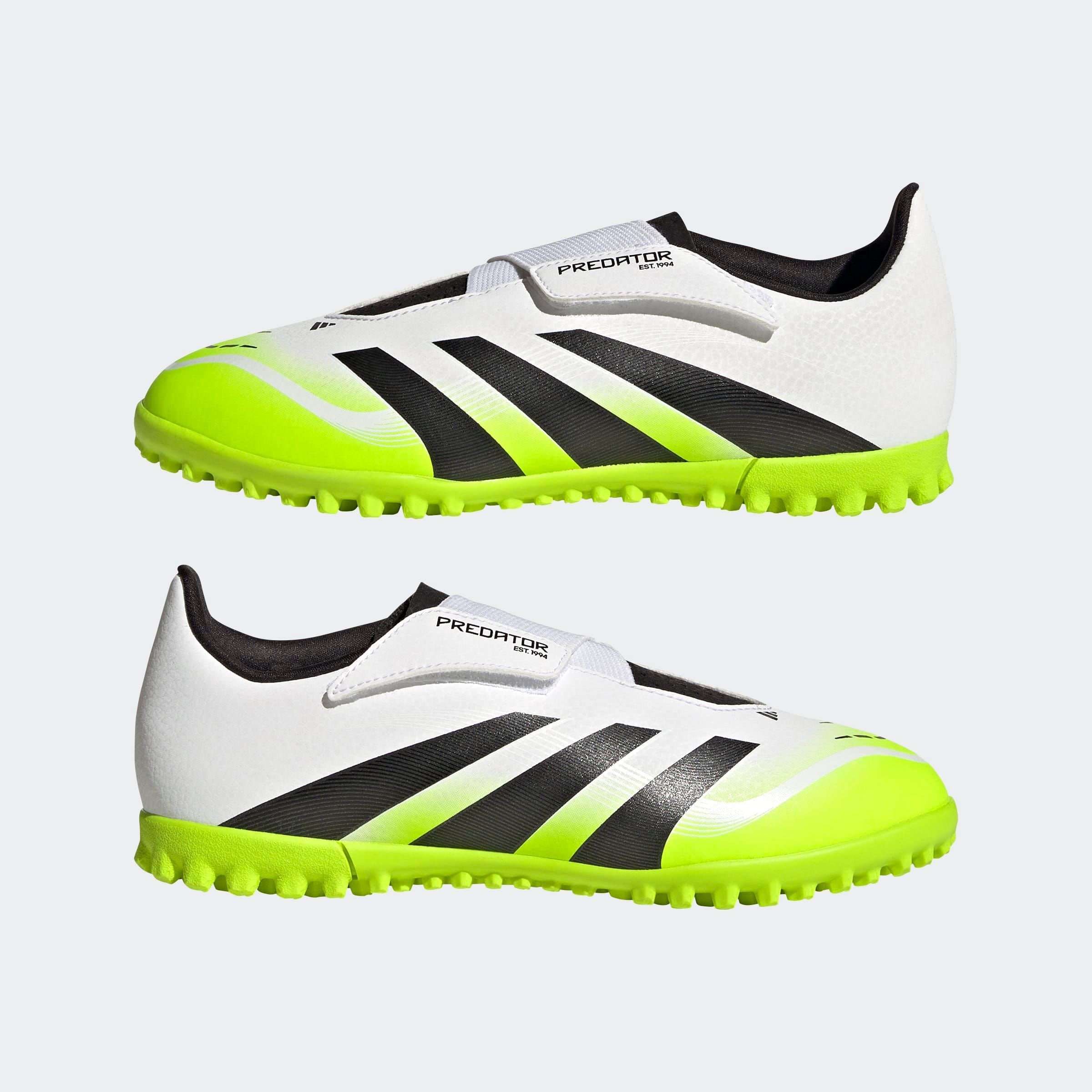 adidas Performance Fußballschuh »PREDATOR CLUB HOOK-AND-LOOP KUNSTRASENSCHUHE KIDS«, geeignet für harte Untergründe Asche und Kunstrasen
