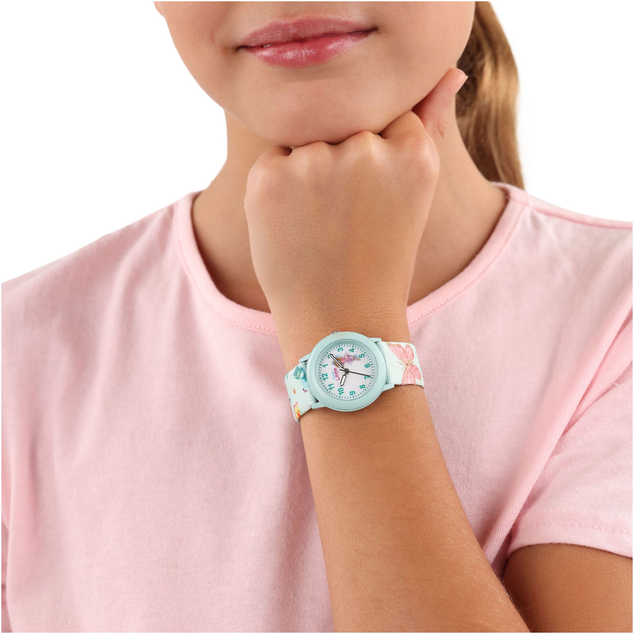 Prinzessin Lillifee Quarzuhr, Armbanduhr, Kinderuhr, Mädchenuhr, ideal auch als Geschenk