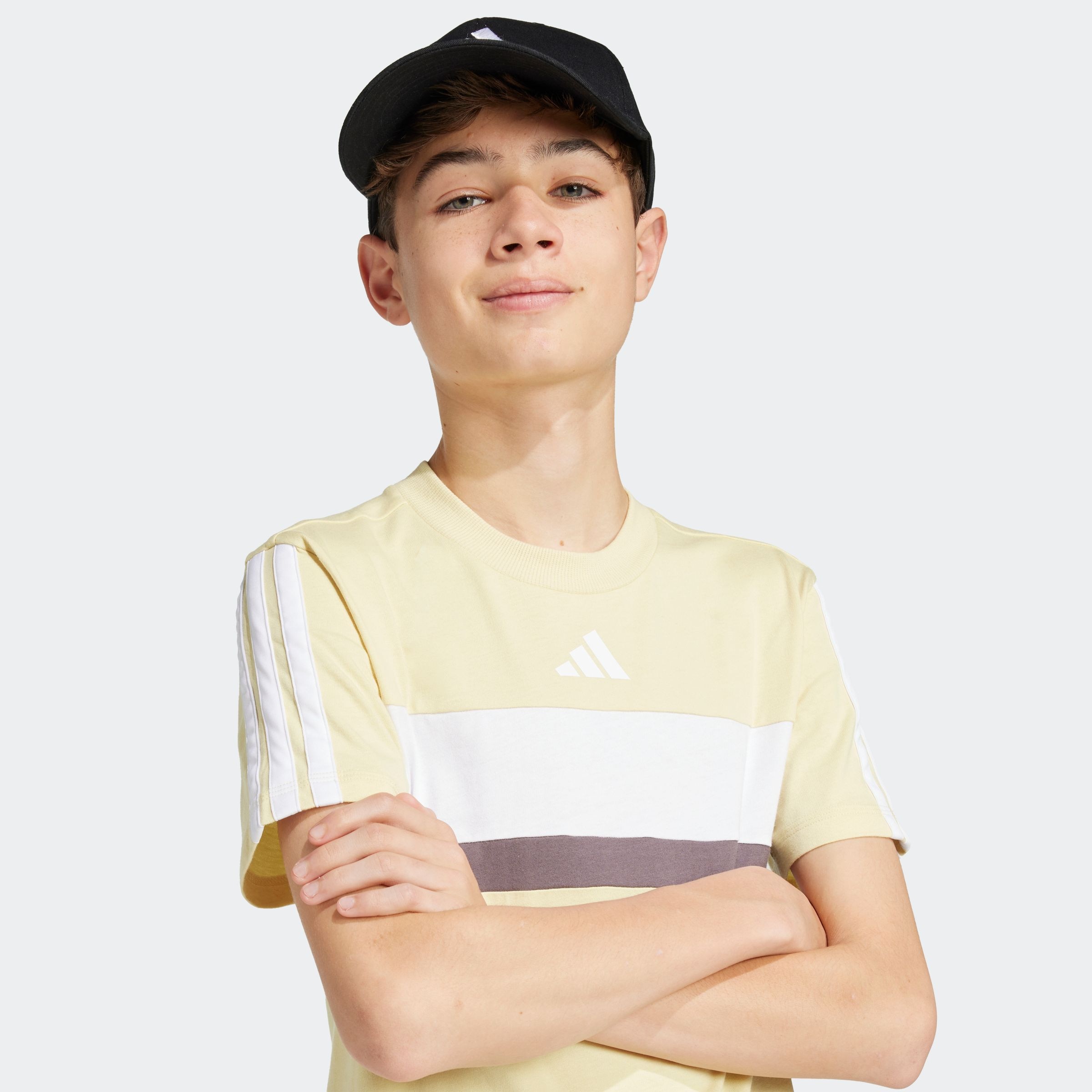 adidas Sportswear T-Shirt »J 3S TIB T« für Kinder, mit Rundhalsausschnitt, Kurzarm, ohne Verschluss