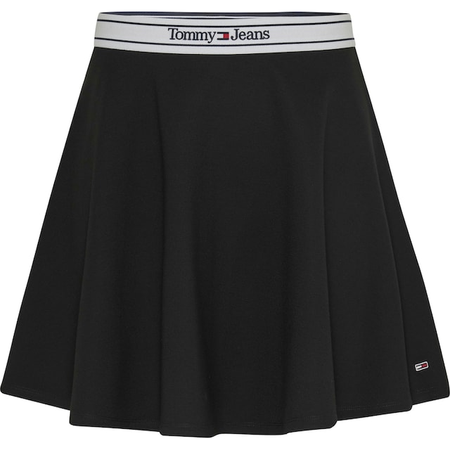 Tommy Jeans Minirock »TJW LOGO WB CIRCLE SKIRT«, mit Tommy Jeans Logo  Elastikbund in Kontrastfarbe bei ♕